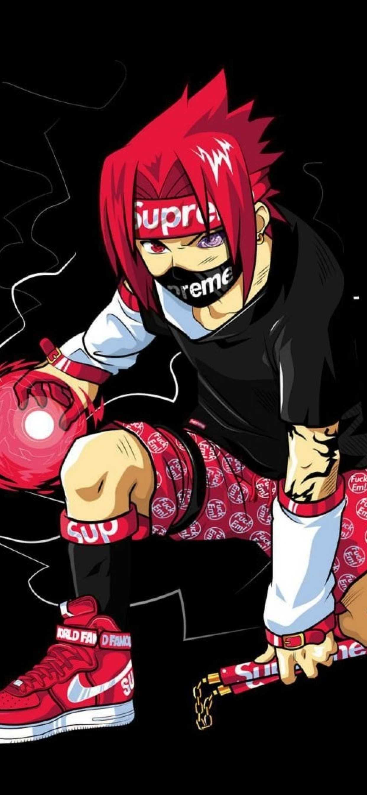 1242x2688 Sasuke Wallpaper