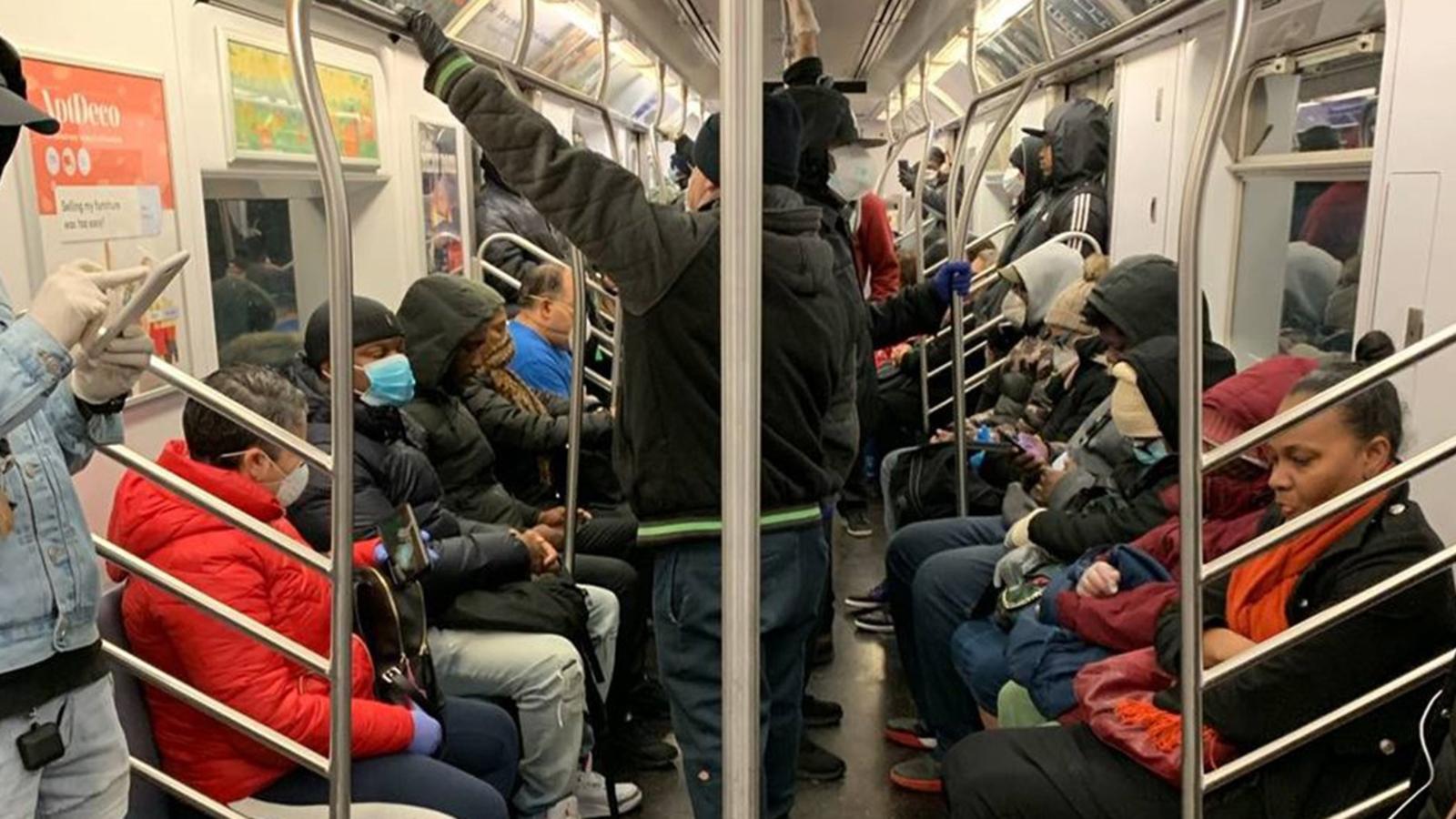 1600x900 Coronavirus NYC: Social distancing is not happening on the subway New York