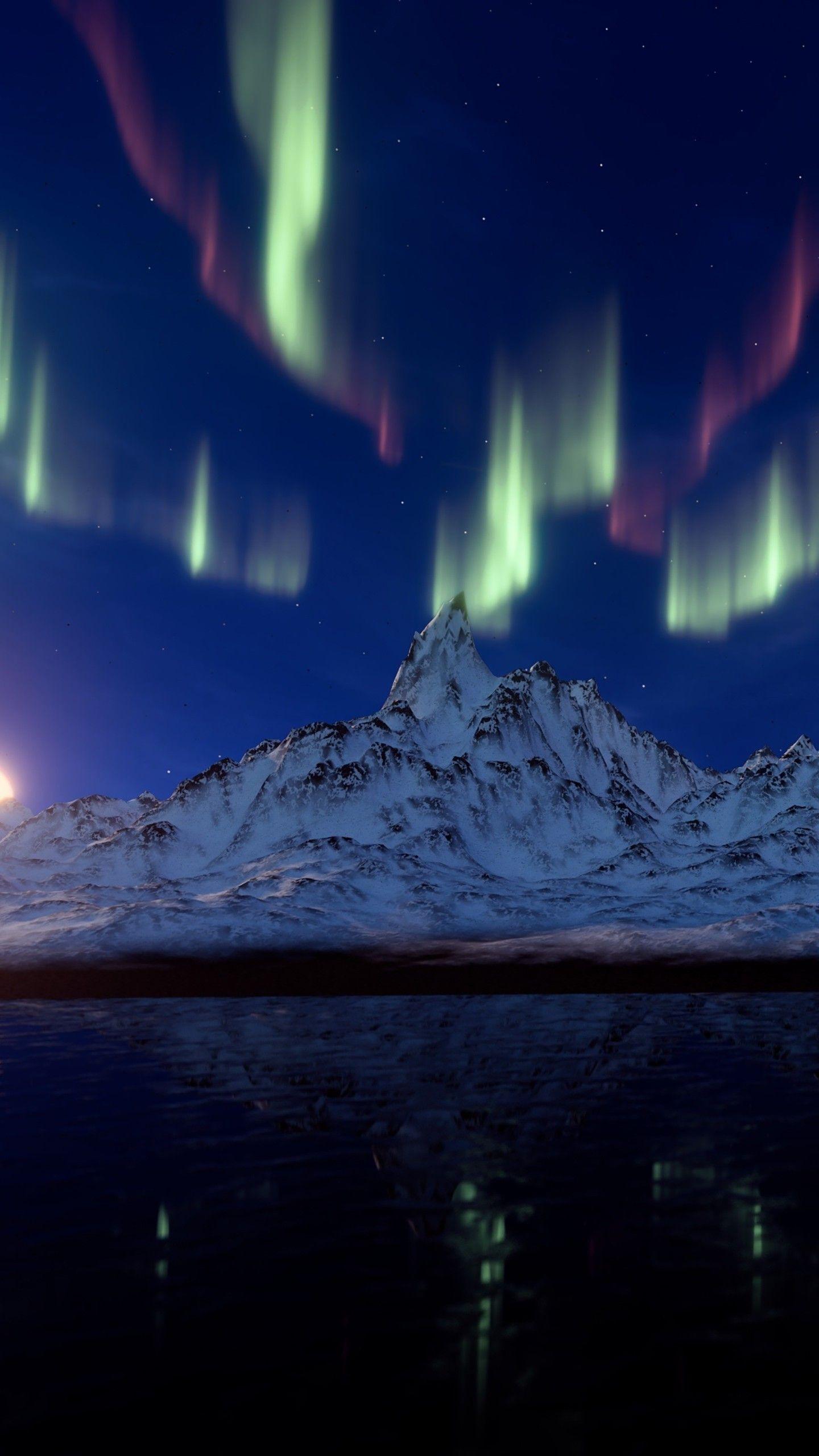 1440x2560 Northern Lights 4k Mobile Wallpaper