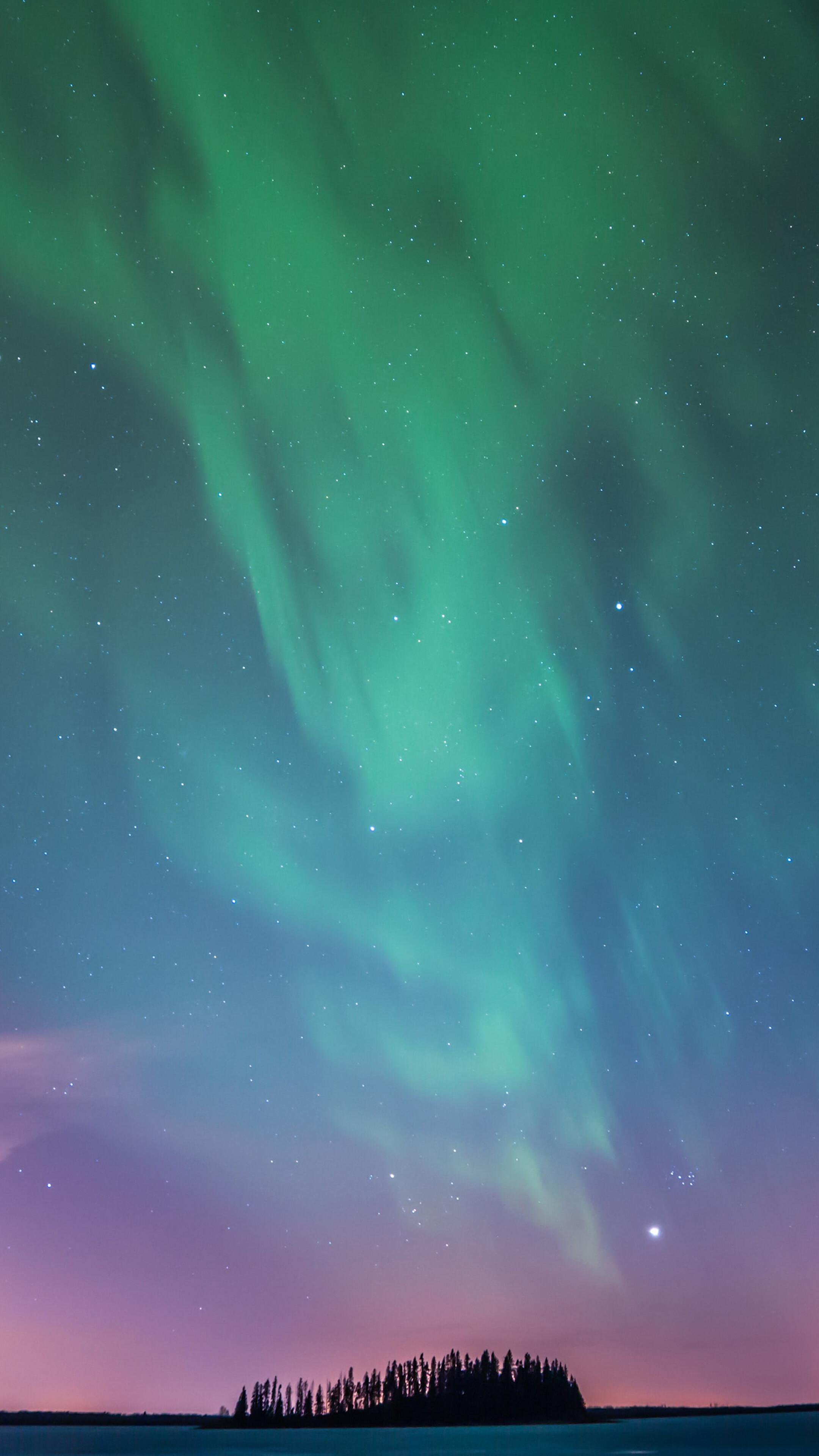 2160x3840 Northern Lights, Aurora, Night, Sky, Scenery phone HD Wallpaper, Image, Background, Photo and Picture. Mocah HD Wallpaper