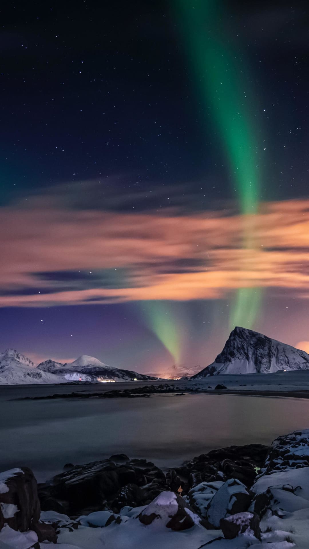 1080x1920 Northern Lights Wallpaper