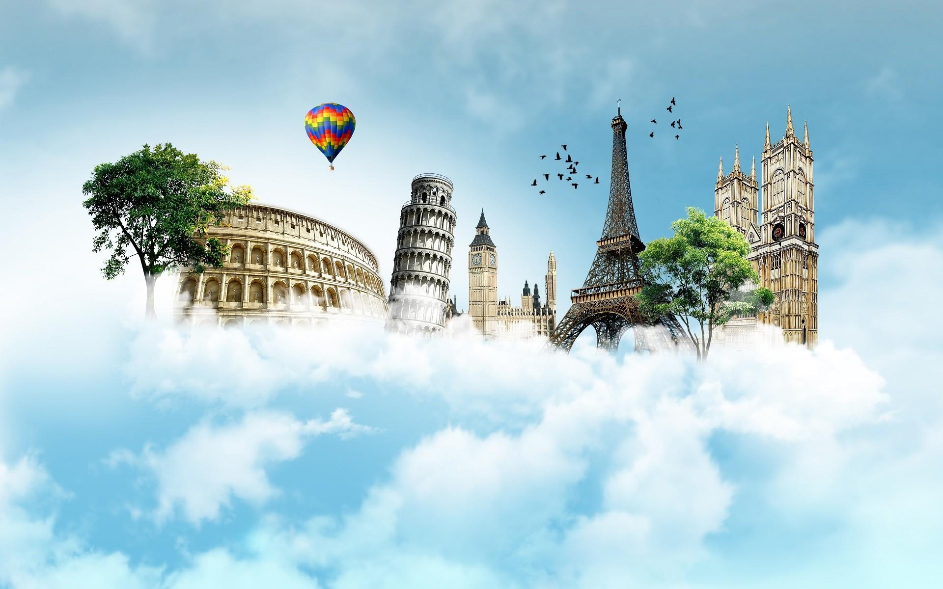 1920x1200 Wonders Of The World Wallpaper