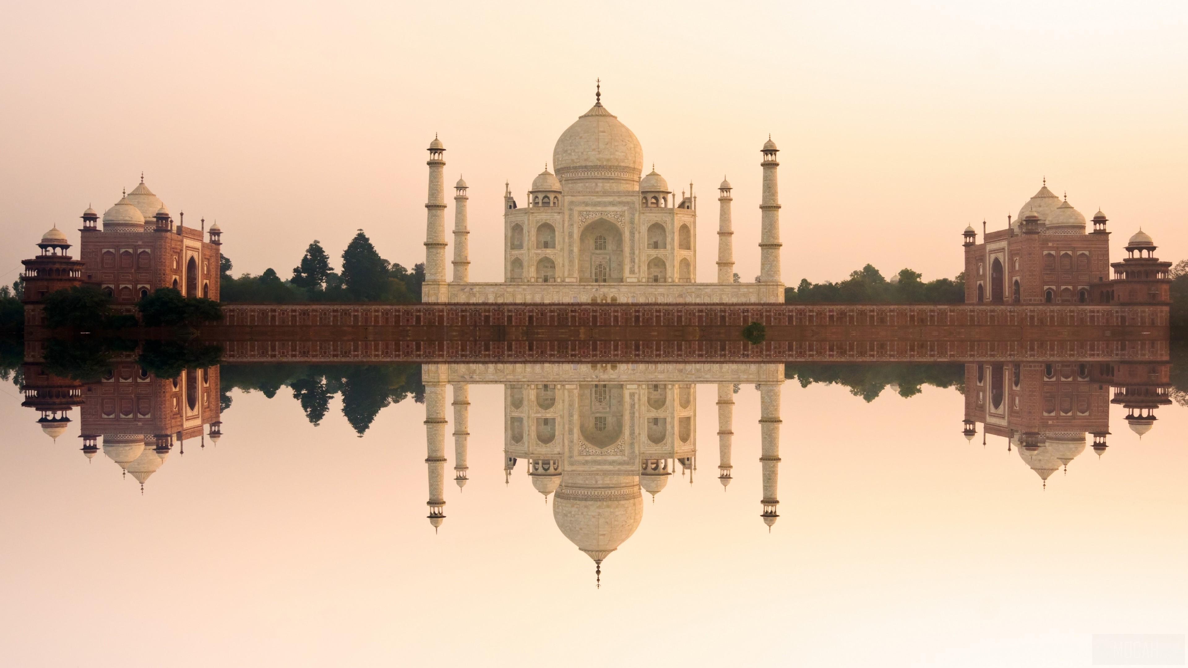 3840x2160 Architecture, Building, Dome, India, Monument, Reflection, Taj Mahal, Water 4k wallpaper. Mocah HD Wallpaper