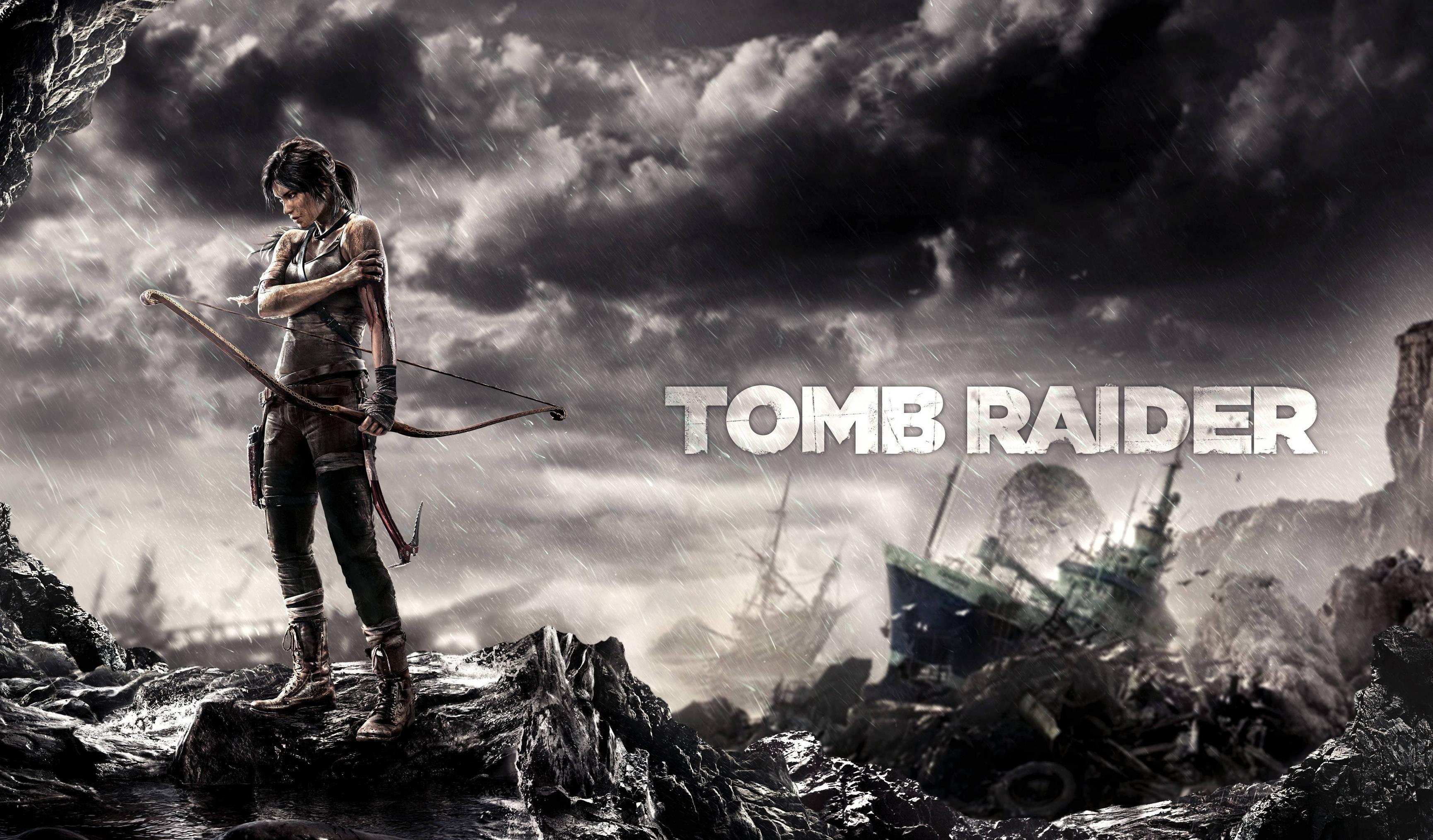3460x2029 Tomb raider, Lara croft, Art HD Background