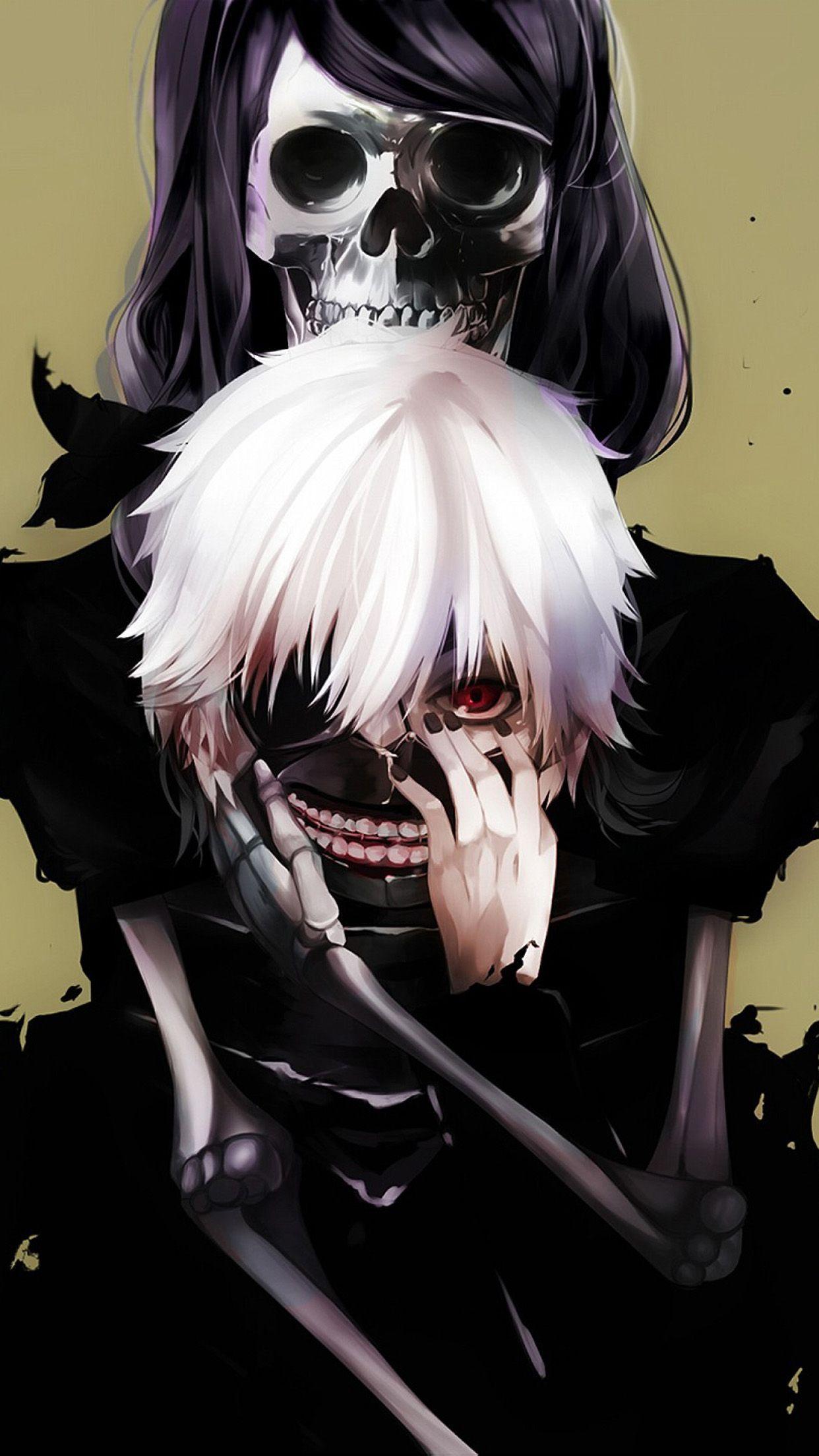 1242x2208 Tokyo Ghoul iPhone Wallpaper