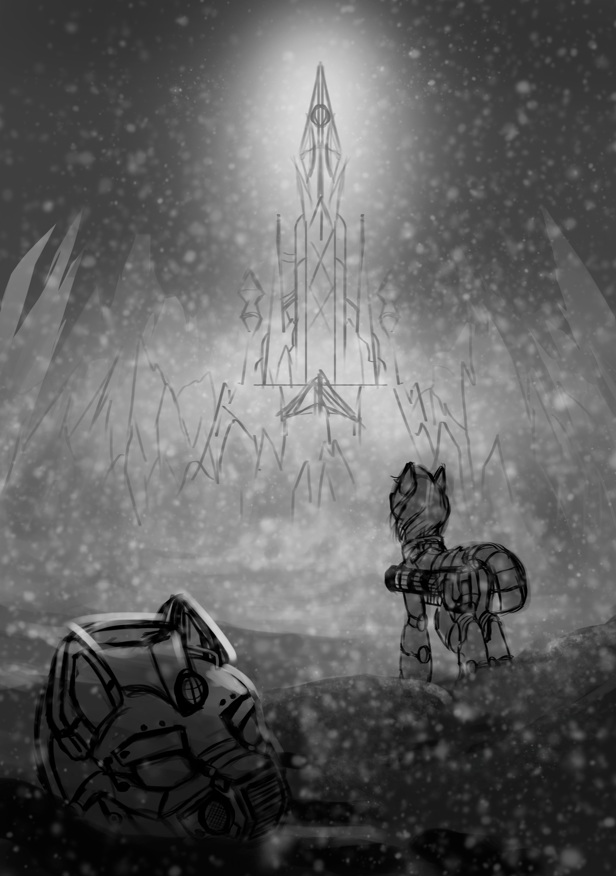 2000x2844 Fallout Equestria Liberation Art! Here was the first draft of the art I shared with you guys earlier! Enjoy <3: falloutequestria