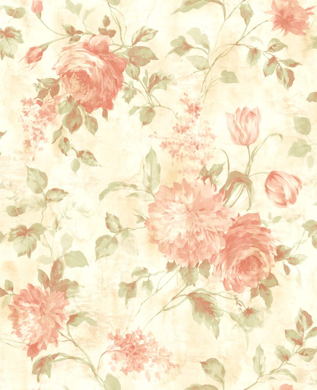 Mãn nhãn với họa tiết hoa hồng màu hồng trên nền trắng đậm chất Vintage. Bức ảnh Pink Floral Pattern Wallpaper sẽ mang đến cho bạn cảm giác yên bình, tinh tế và không gian sinh động hơn.