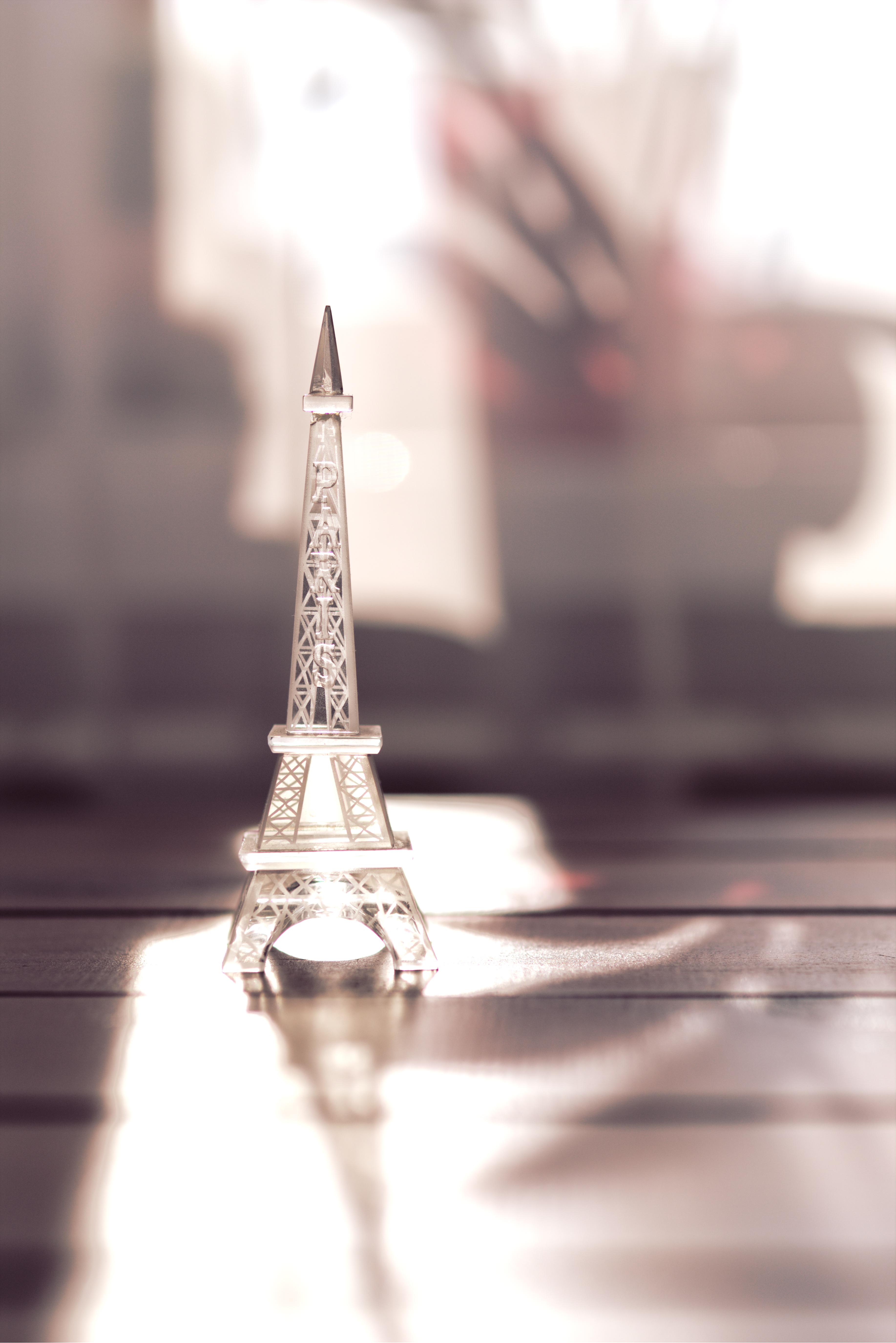 3670x5496 Free Image : black and white, photography, glass, eiffel tower, paris, france, reflection, monochrome, lighting, ornament, miniature, close up, french, light fixture, souvenir, shape 3670x5496