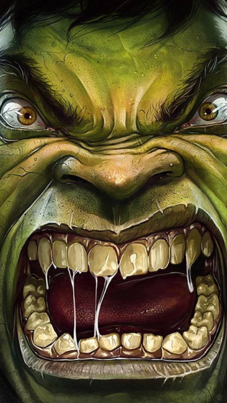 745x1323 The Angry Hulk IPhone Wallpaper Wallpaper : iPhone Wallpaper