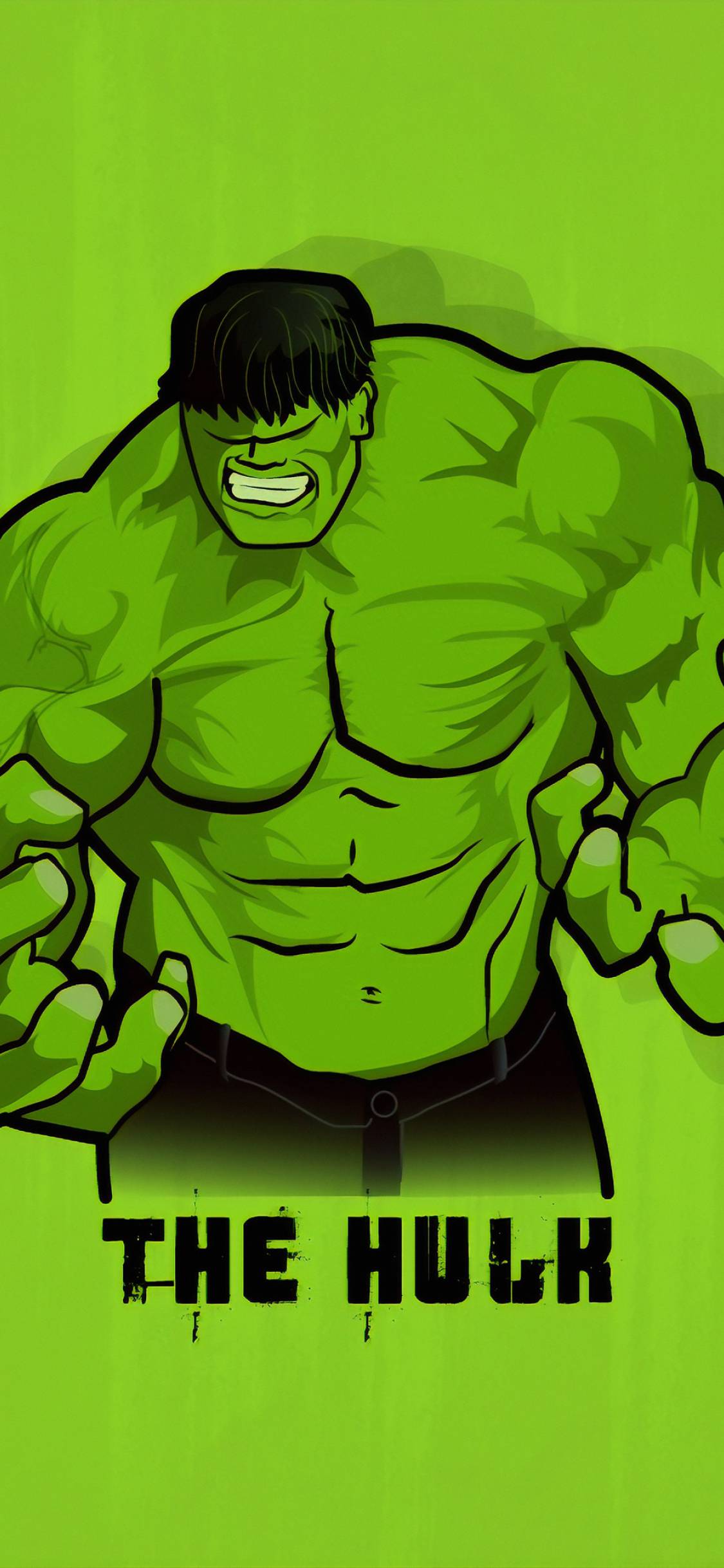 1125x2436 Minimal Hulk iPhone XS, iPhone iPhone X Wallpaper, HD Superheroes 4K Wallpaper, Image, Photo and Background