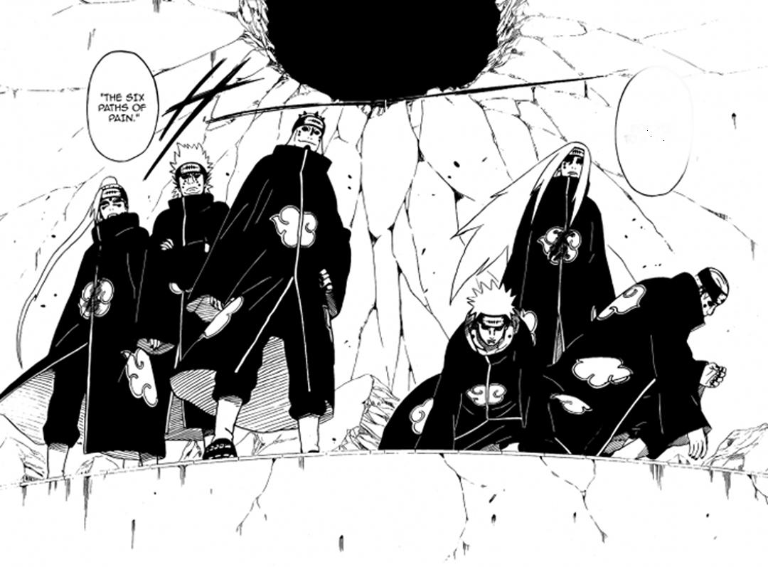 1080x797 Naruto Shippuden Akatsuki Manga Pein Wallpaper Paths Of Pain Manga