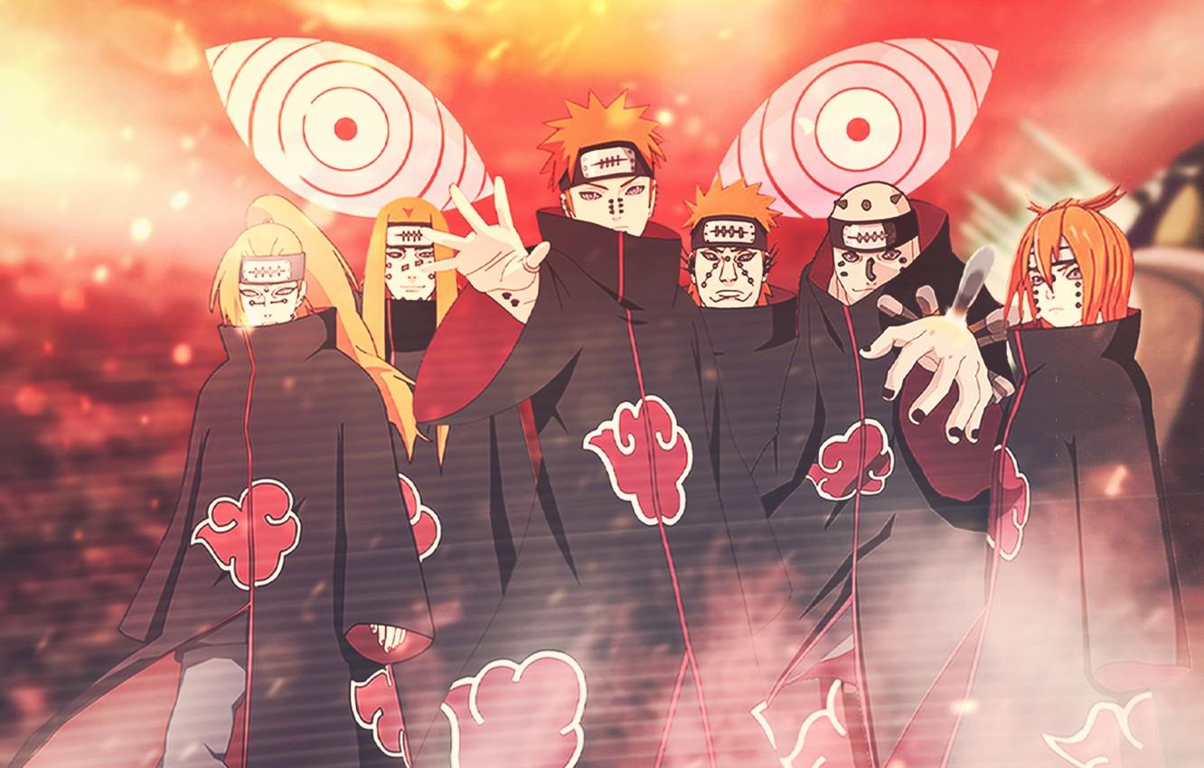 1332x850 Wallpaper naruto, naruto, akatsuki, Payne, akatsuki, pain image for desktop, section арт