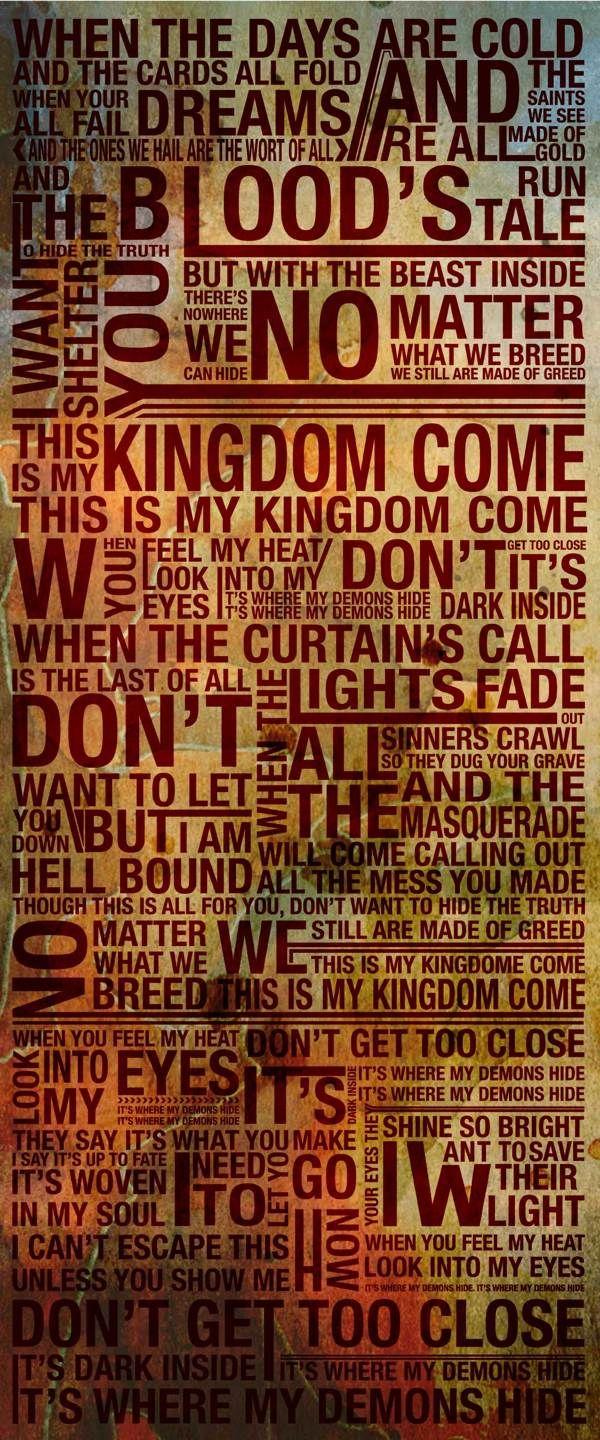 600x1440 Demons Imagine Dragons Full Quotes. QuotesGram