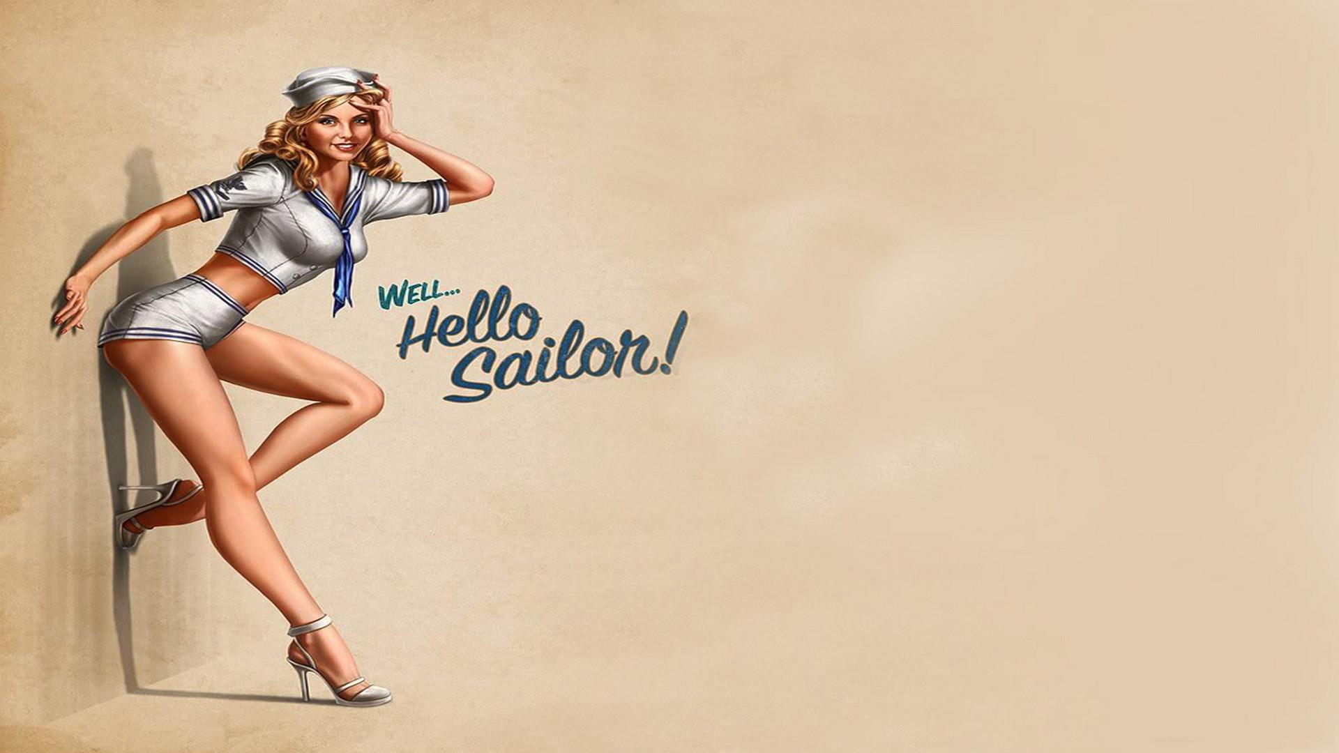 1920x1080 Military Pin Up