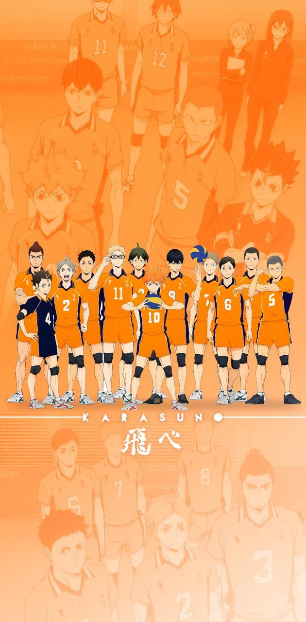 630x1280 Haikyuu Karasuno wallpaper