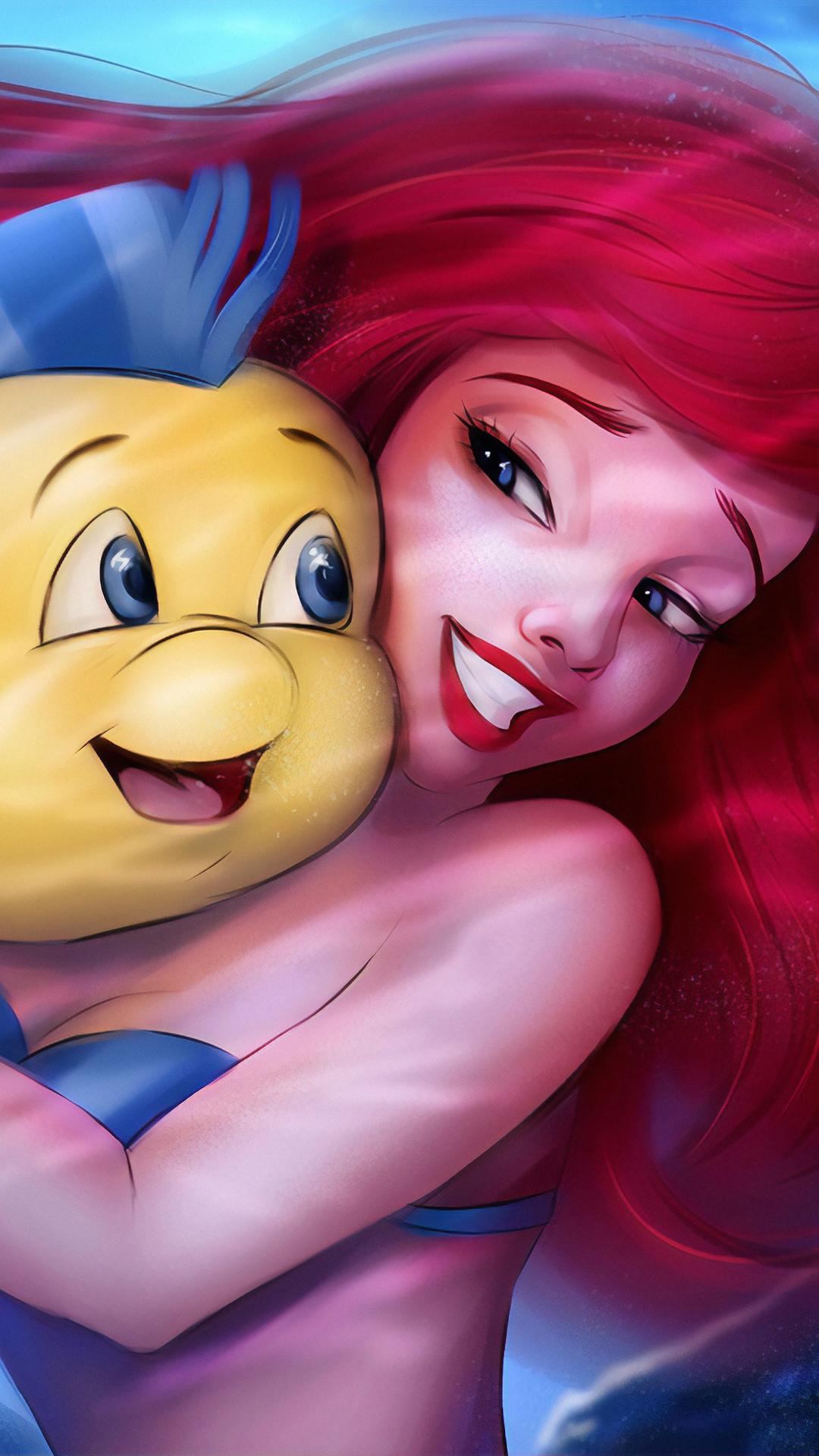 1080x1920 1080x1920 the little mermaid, movies, animated movies, hd, mermaid, for iPhone 8 wallpaper