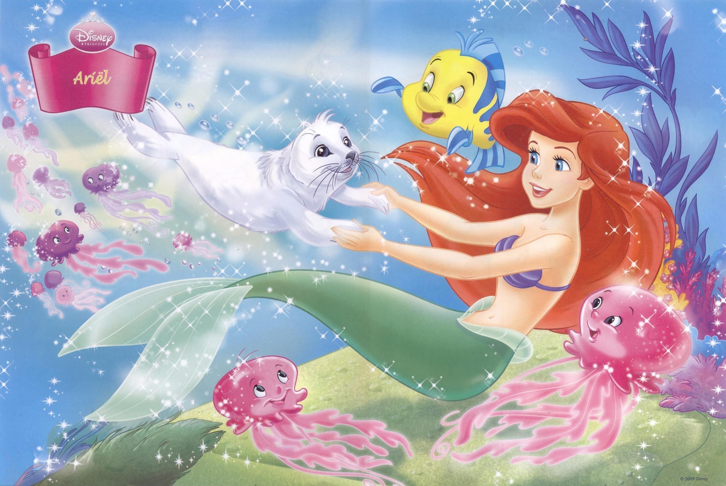 2500x1672 little, Mermaid, Disney, Fantasy, Animation, Cartoon, Adventure, Family, 1littlemermaid, Ariel, Princess, Ocean, Sea, Underwater Wallpaper HD / Desktop and Mobile Background