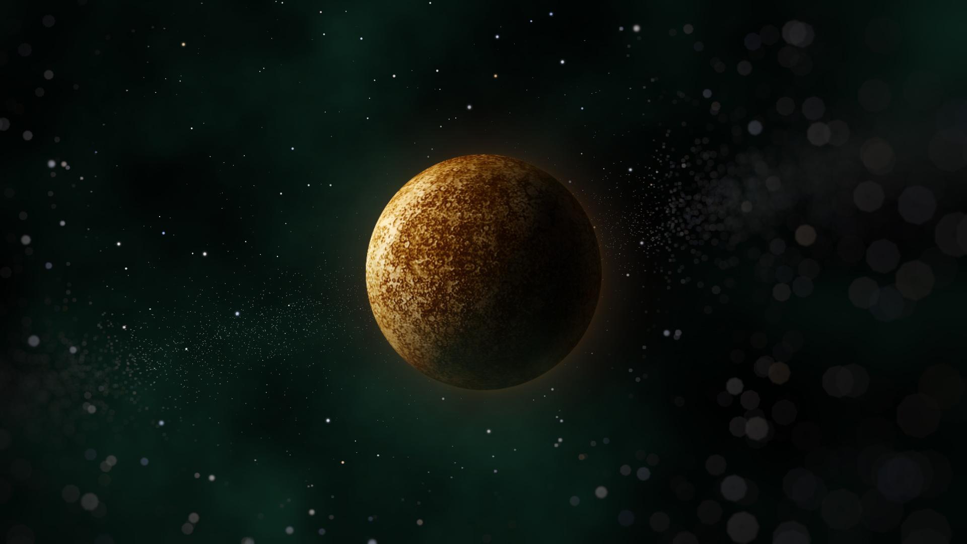 1920x1080 Planet, mercury, universe