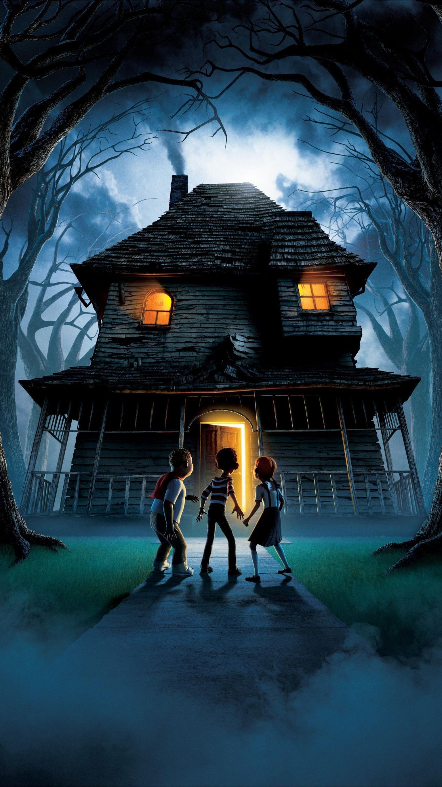 1536x2732 Monster House (2006) Phone Wallpaper. Moviemania. Monster house, Horror house, Monster house movie