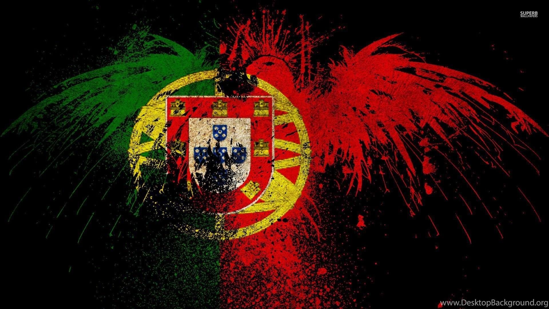 1920x1080 Flag Of Portugal Wallpaper Digital Art Wallpaper Desktop Background