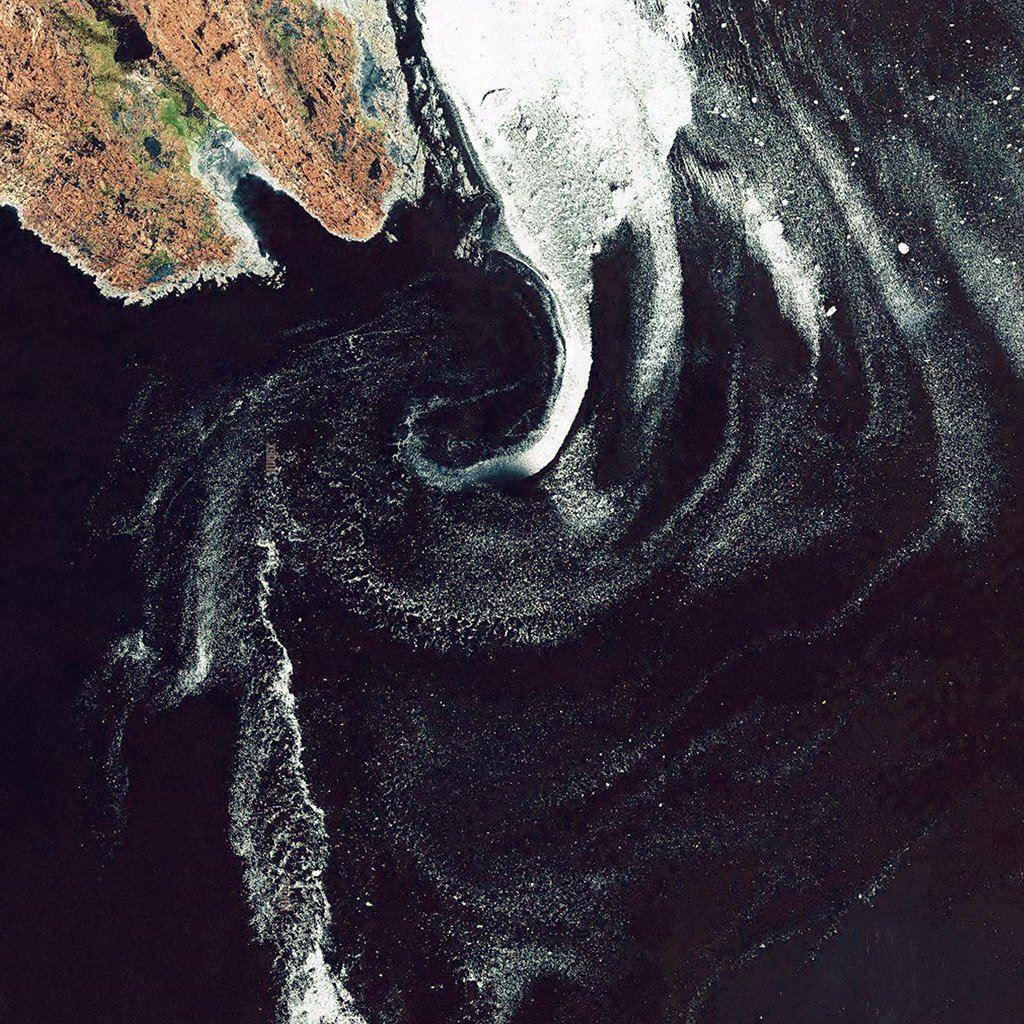 1024x1024 Earthview Sea Ice Cole Space Art Illustration Land iPad Wallpaper Free Download