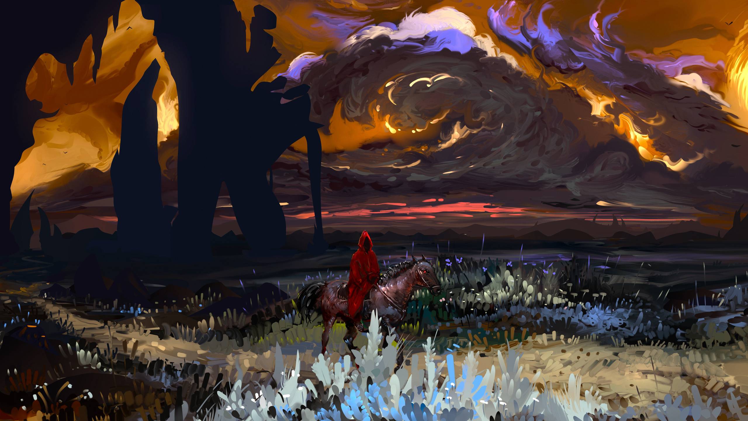 2560x1440 8K Dark Land 1440P Resolution Wallpaper, HD Fantasy 4K Wallpaper, Image, Photo and Background