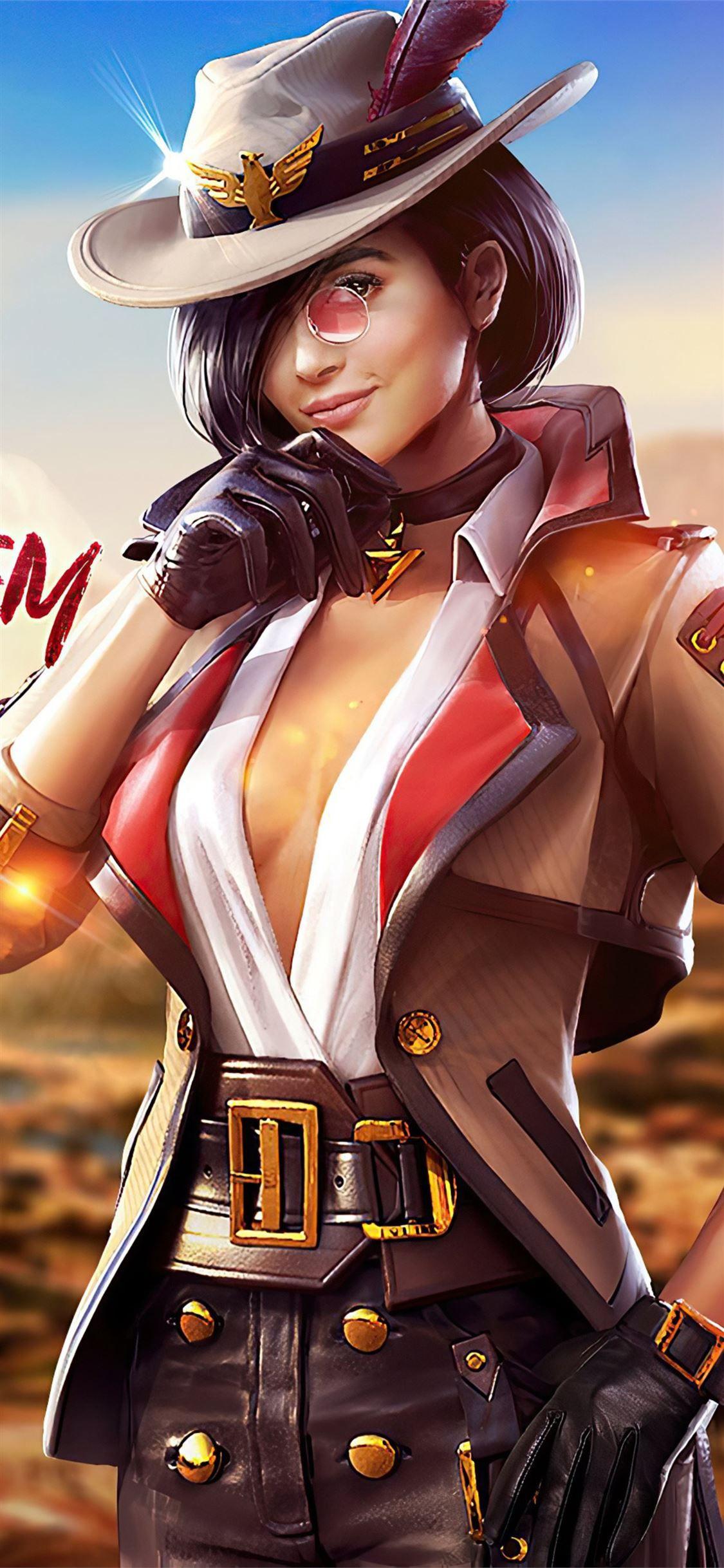 1125x2436 Free Fire Wallpaper