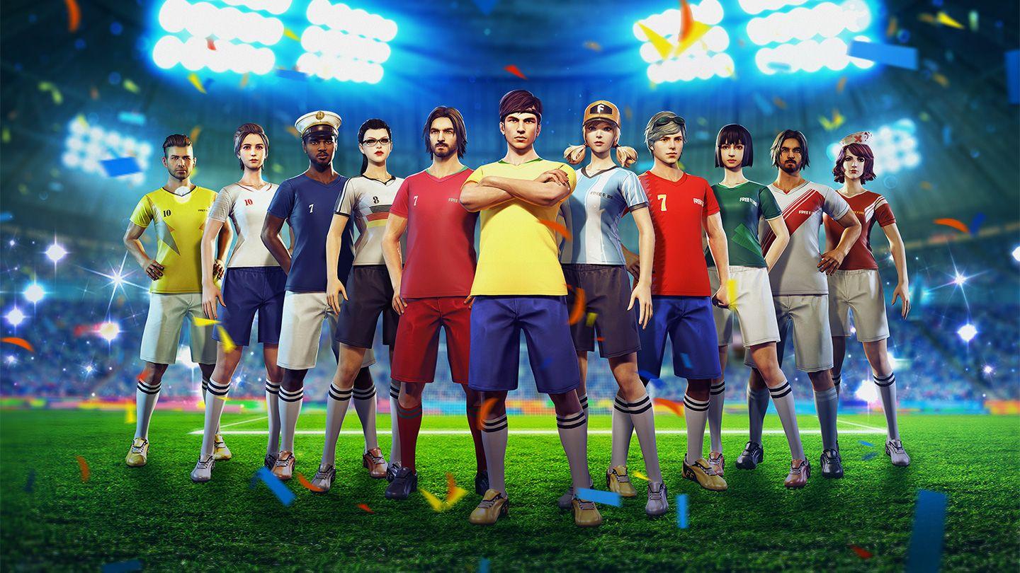 1440x810 Free Fire All Characters