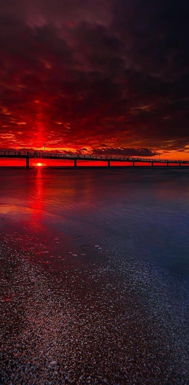 Beautiful Red Sunset Wallpapers Top Free Beautiful Red Sunset