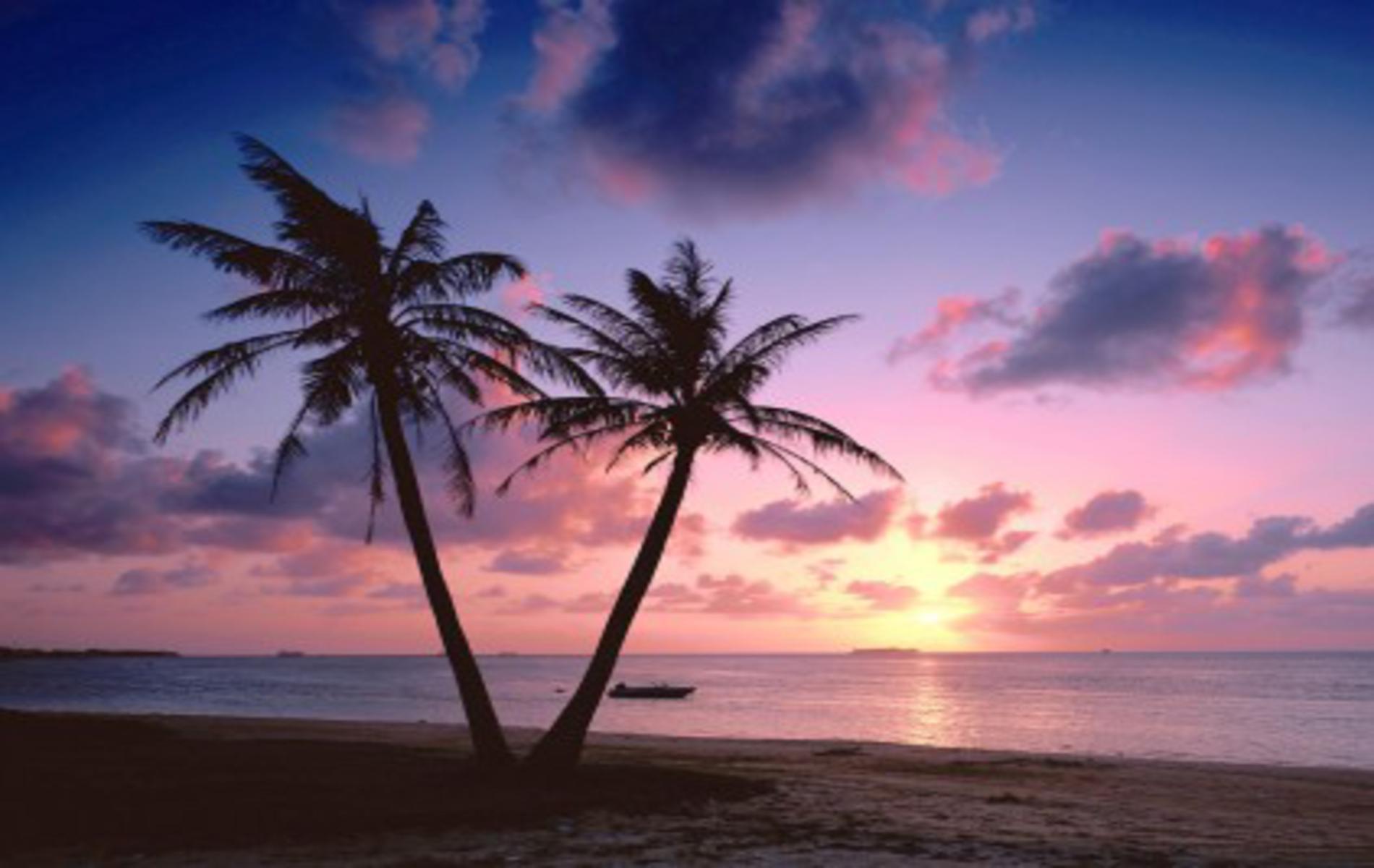 1900x1200 Beautiful Red Rays Of Sunset Image Sunset Landscape