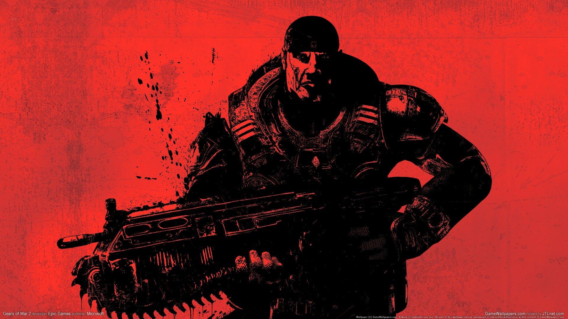 1920x1080 Gears Of War 2 wallpaper HD for desktop background