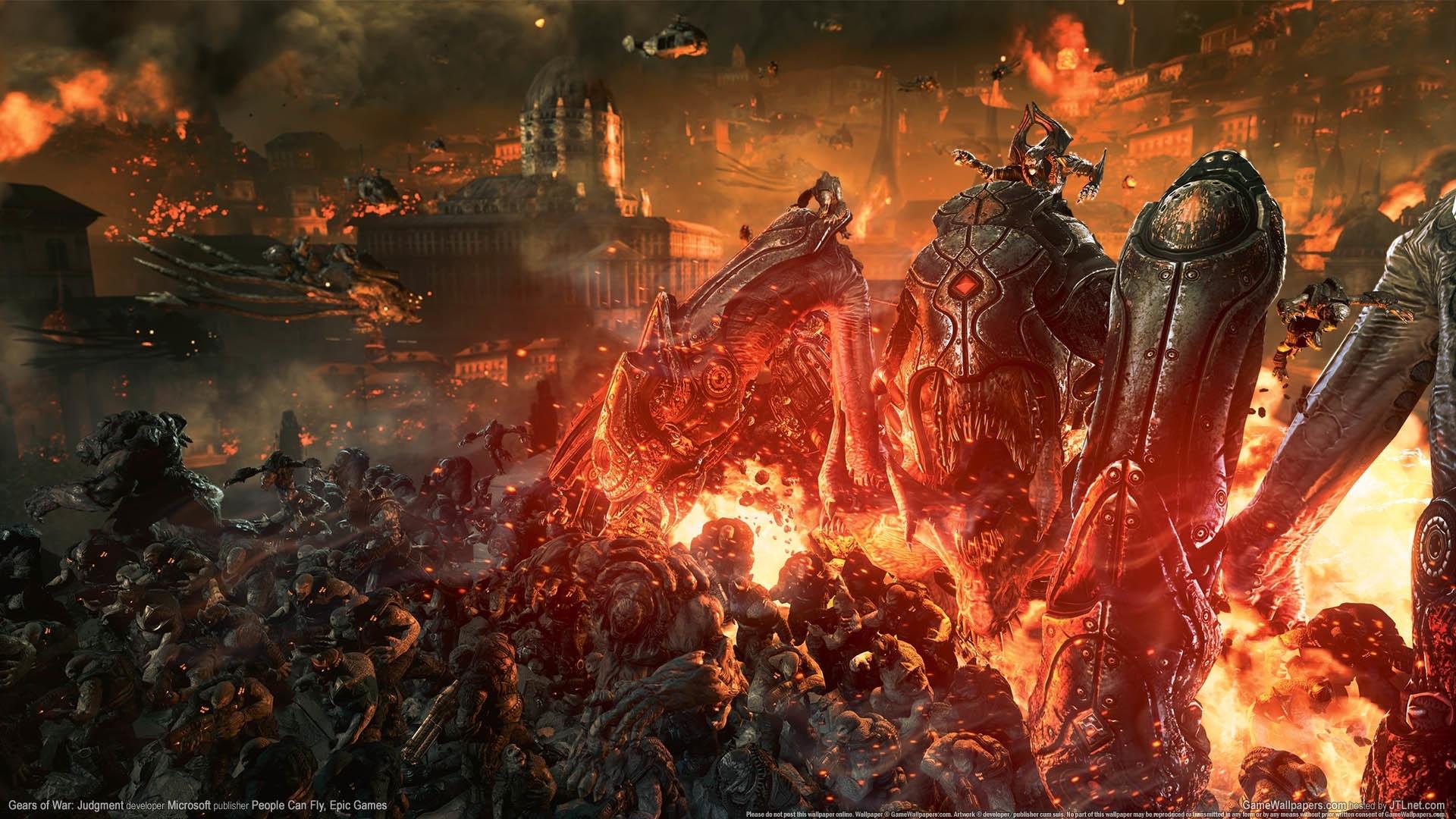 1920x1080 Gears of War Wallpaper