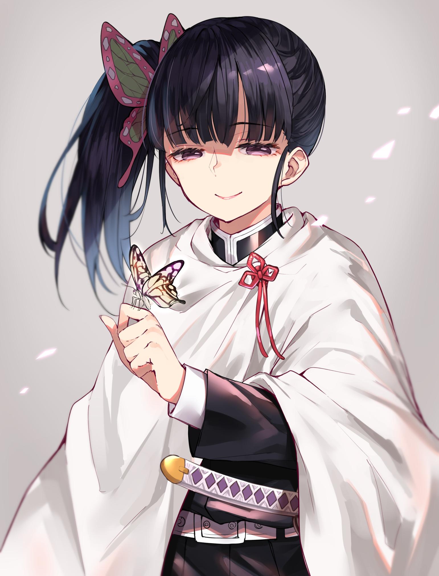 1542x2020 Kanao Tsuyuri Kimetsu No Yaiba Wallpaper