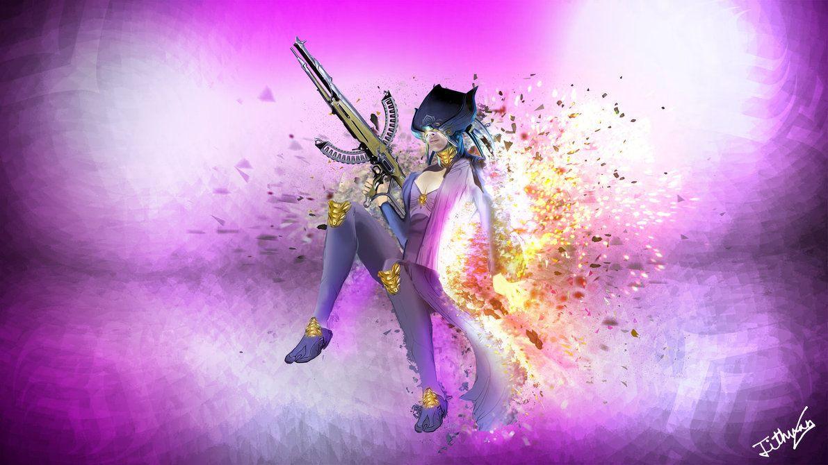 1191x670 Warframe Lotus Wallaper