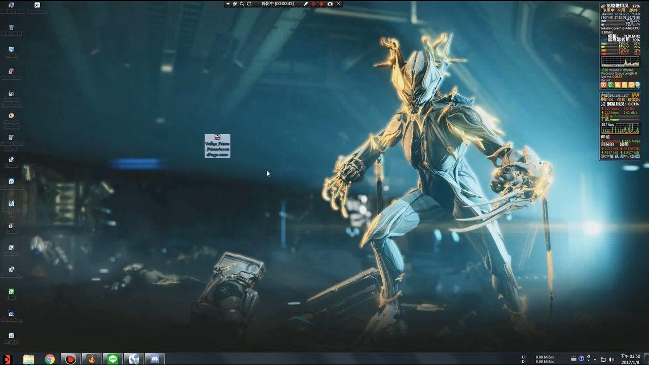 1280x720 Warframe Valkr Prime Animated Wallpaper for Windows 7