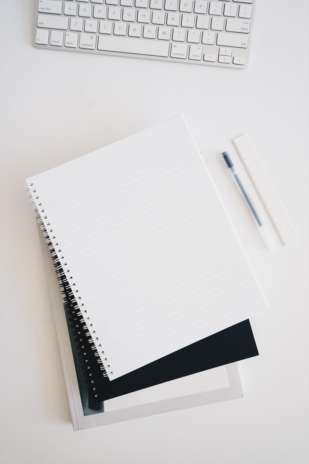 1000x1500 Notebook And Pencil Picture. Download Free Image