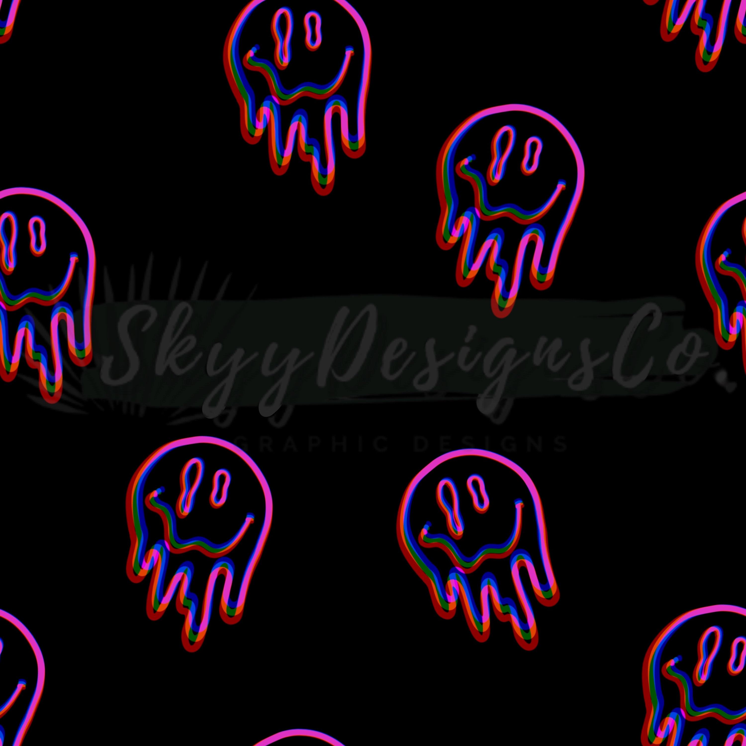 Drippy Smiley Face Poster for Sale by AidaKreps  Redbubble