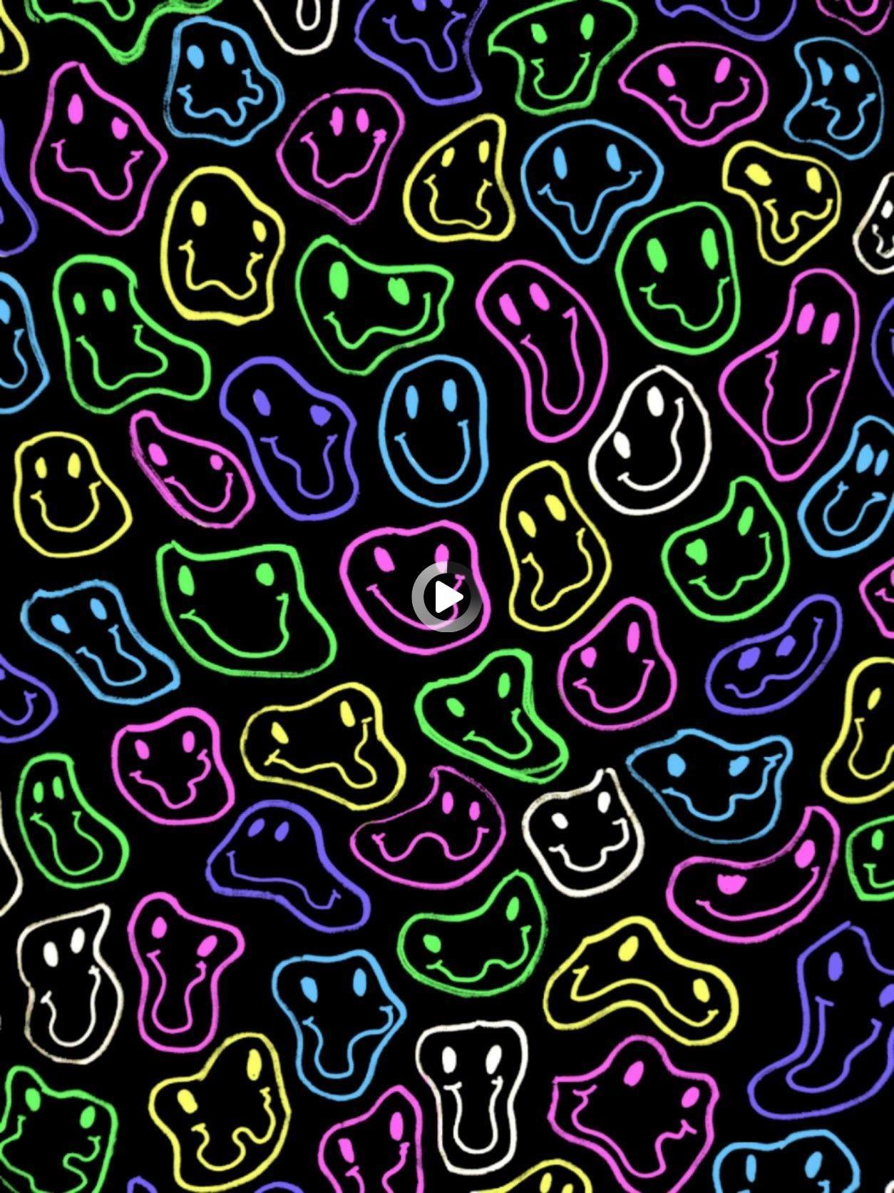 Trippy smiley face HD wallpapers  Pxfuel