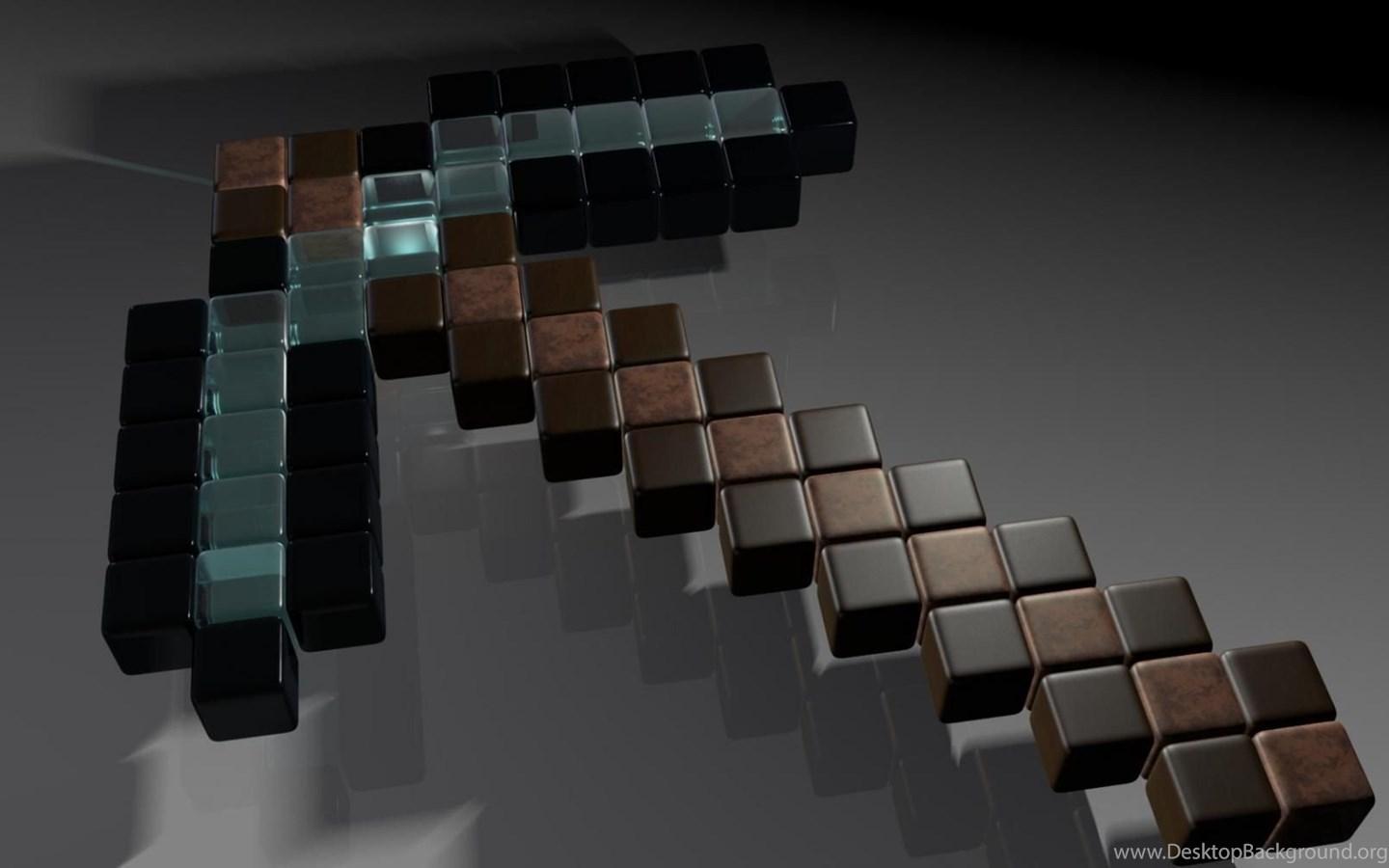 1440x900 Minecraft Diamond Pickaxe Wallpaper I Your Top HD Wallpaper Desktop Background