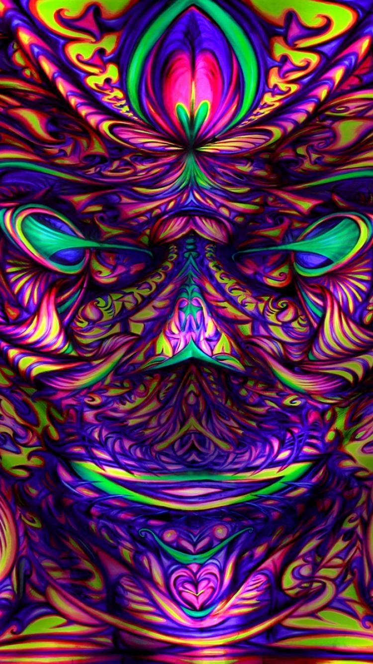 750x1334 Trippy İphone Wallpaper