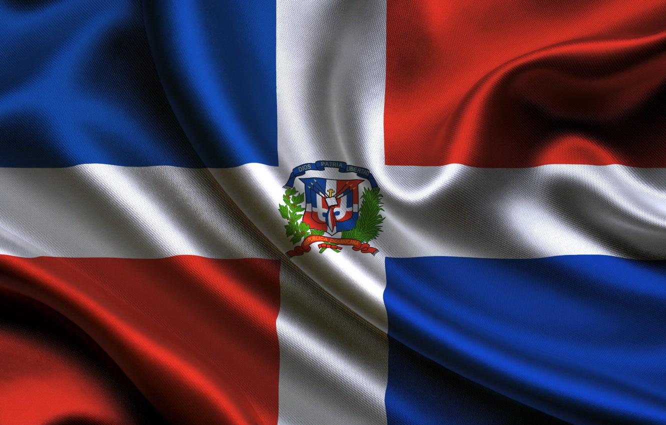 1332x850 Wallpaper flag, flag, Republic, Dominican, dominican republic image for desktop, section текстуры