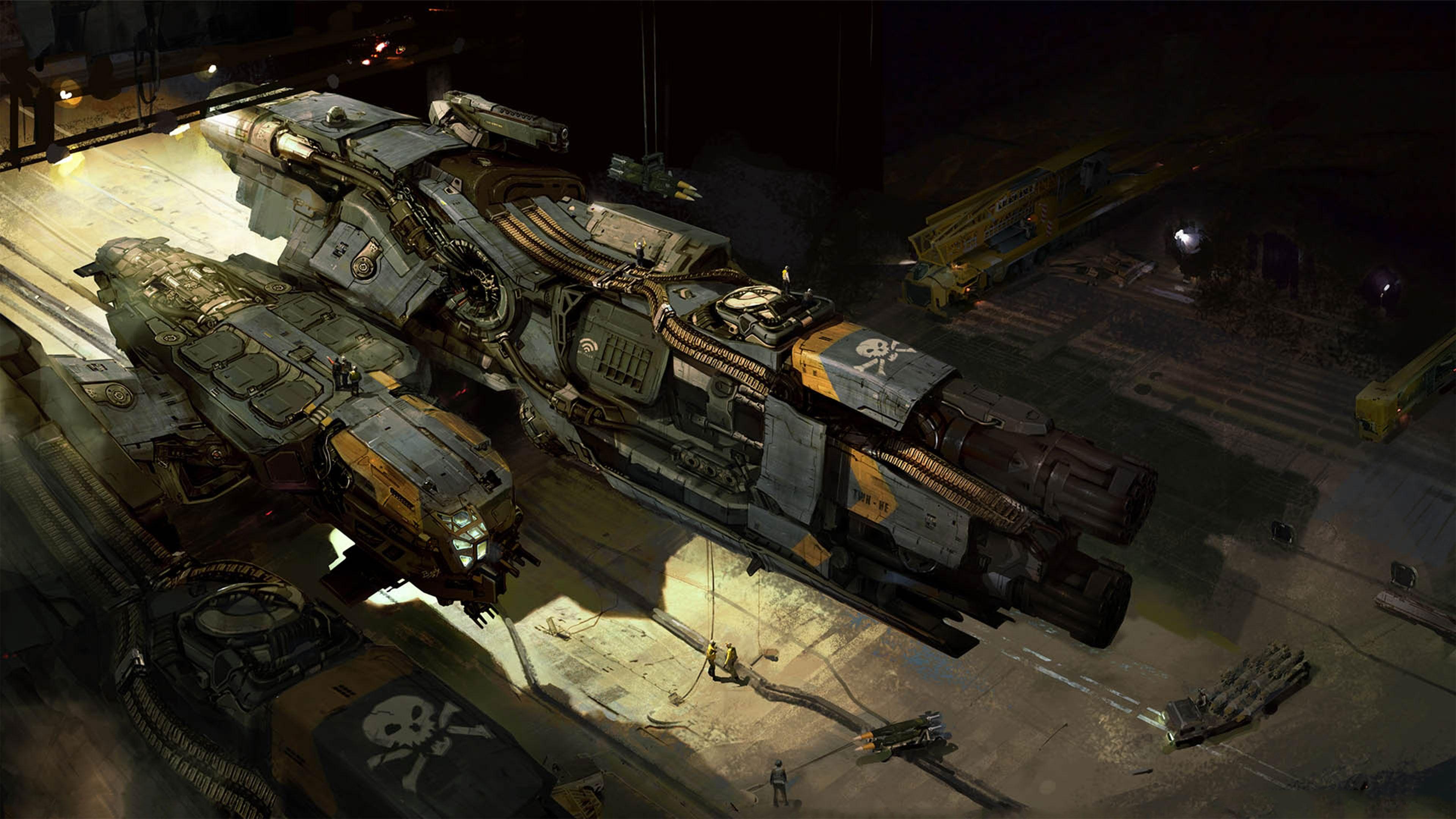 3840x2160 Dreadnought Wallpaper in Ultra HDK