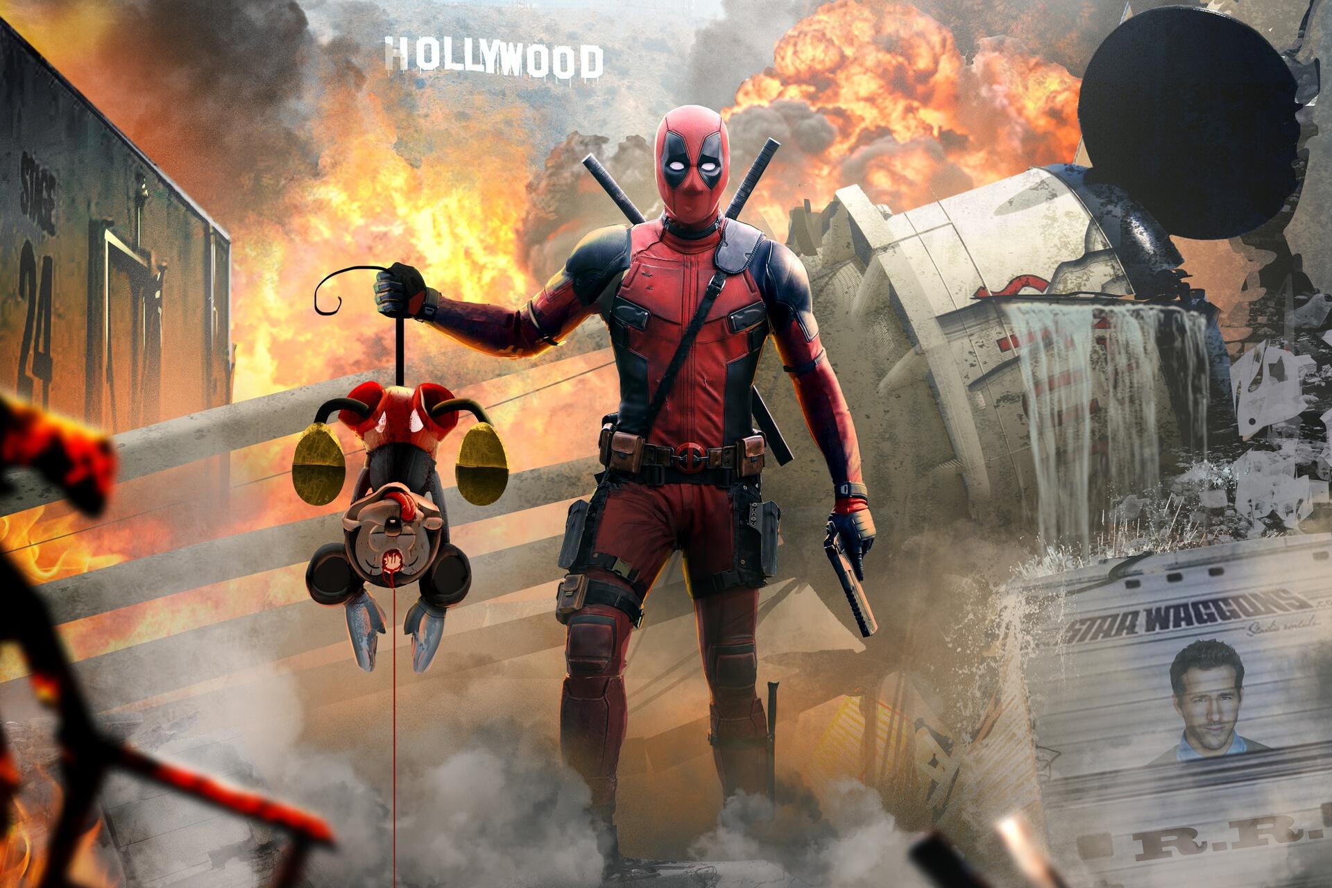 1920x1280 Deadpool Wallpaper. HD Deadpool Background