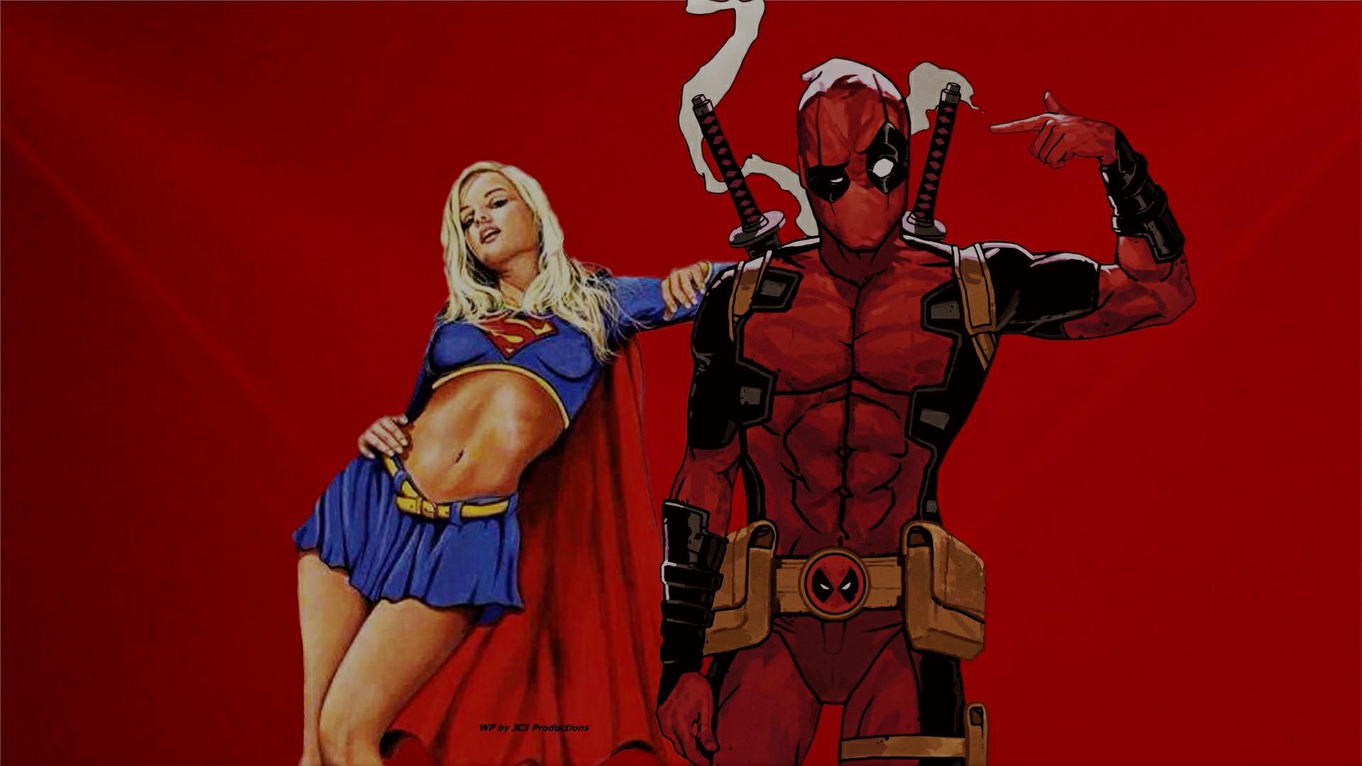 1920x1080 Deadpool Wallpaper Supergirl Dilemma 1a Comics Wallpaper