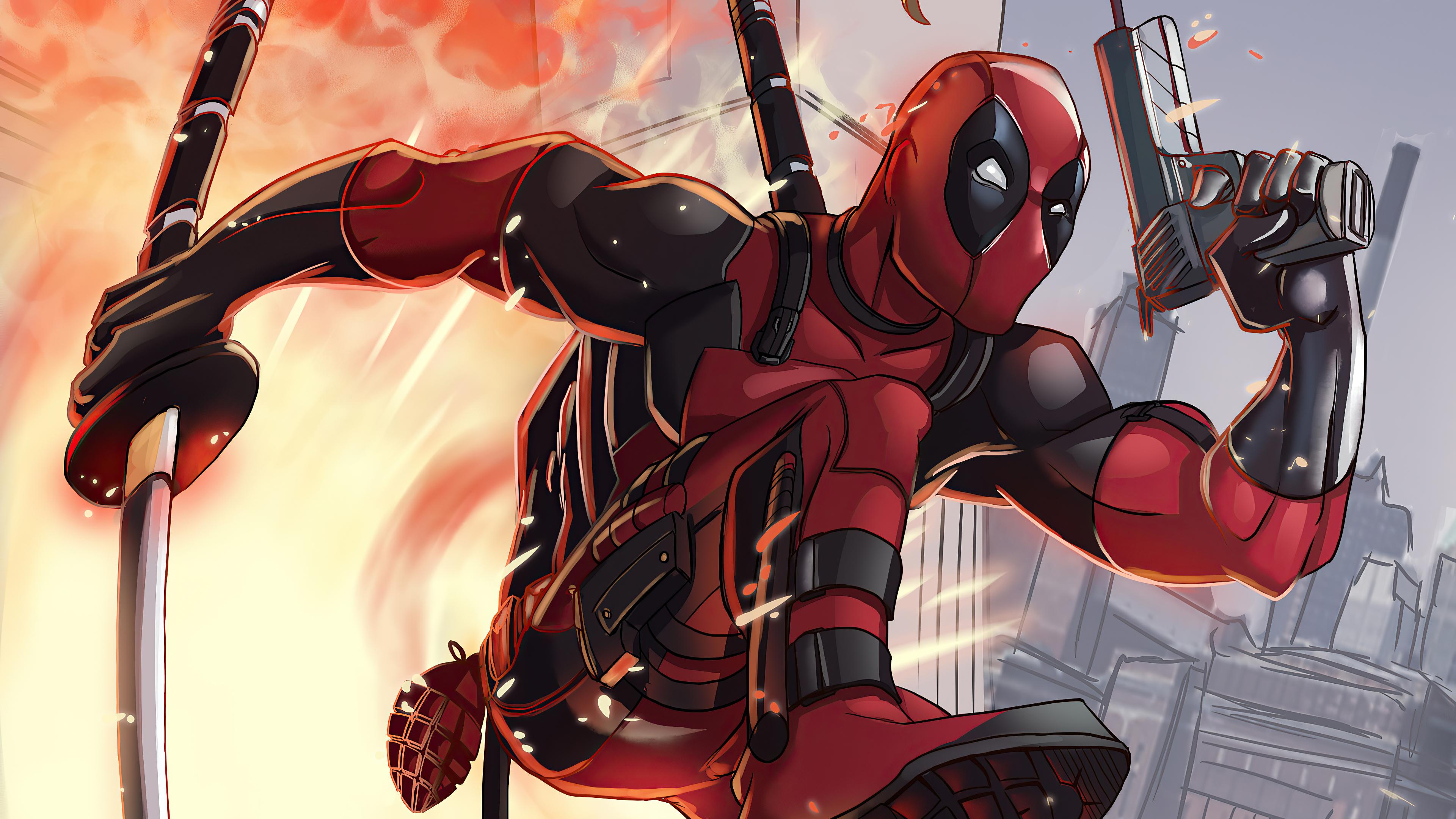 3840x2160 Deadpool 4k Ultra HD Wallpaper