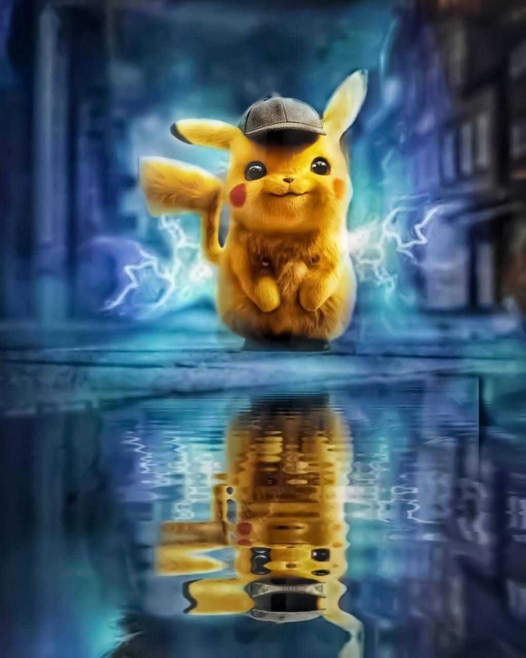 1024x1280 Pikachu Wallpaper