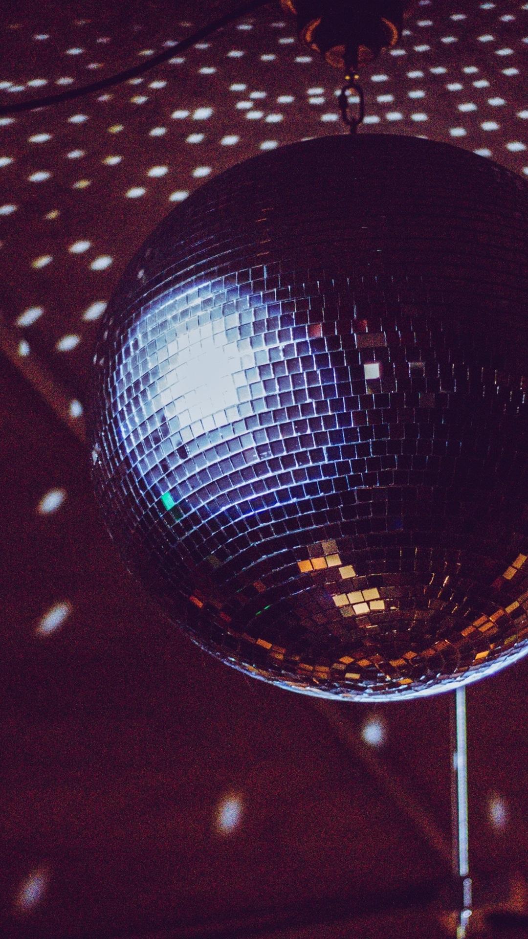 1080x1920 Disco Ball Light, Mirror, Rotation 1080x1920 IPhone 8 7 6 6S Plus Wallpaper, Background, Picture, Image