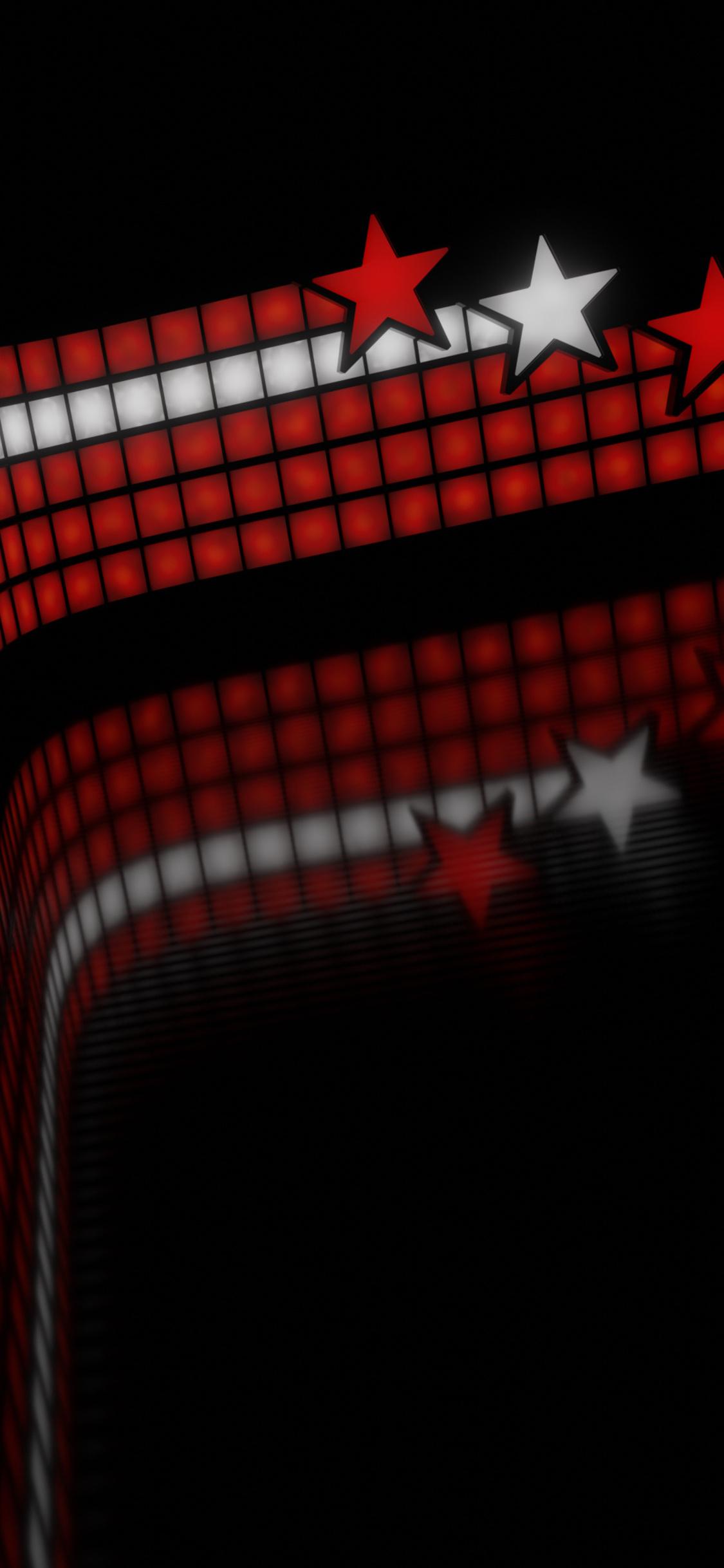 1125x2436 Stars Disco Red Abstract 4k iPhone XS, iPhone iPhone X HD 4k Wallpaper, Image, Background, Photo and Picture