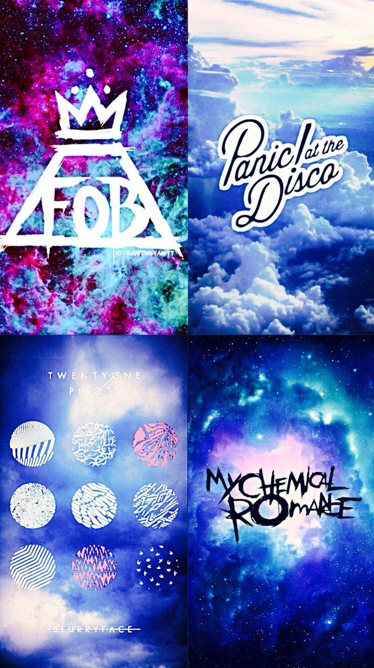 736x1312 Fall Out Boy, Panic! At the Disco, Twenty One Pilots & My Chemical Romance wallpaper. Band wallpaper, Emo wallpaper, My chemical romance wallpaper