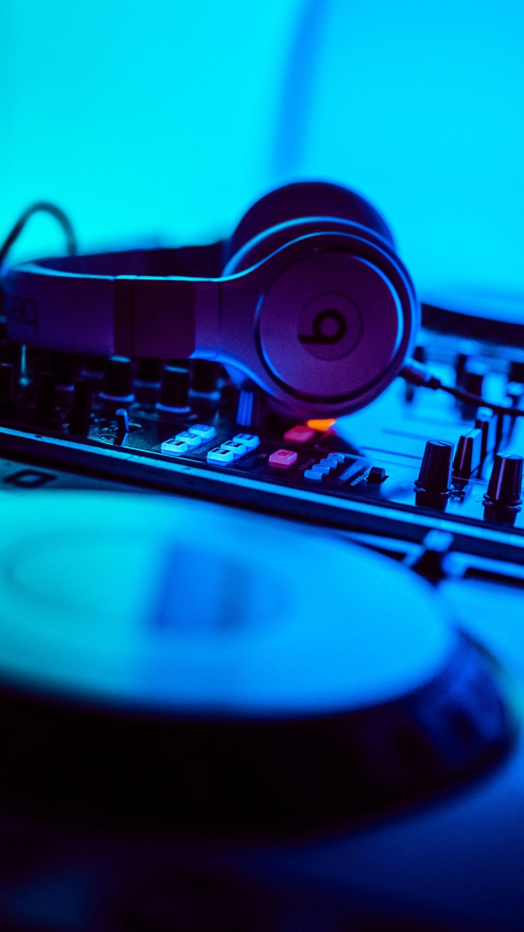 1080x1920 1080x Sound, Techno, Blue, Virtualdj, Electronic Setup Wallpaper HD